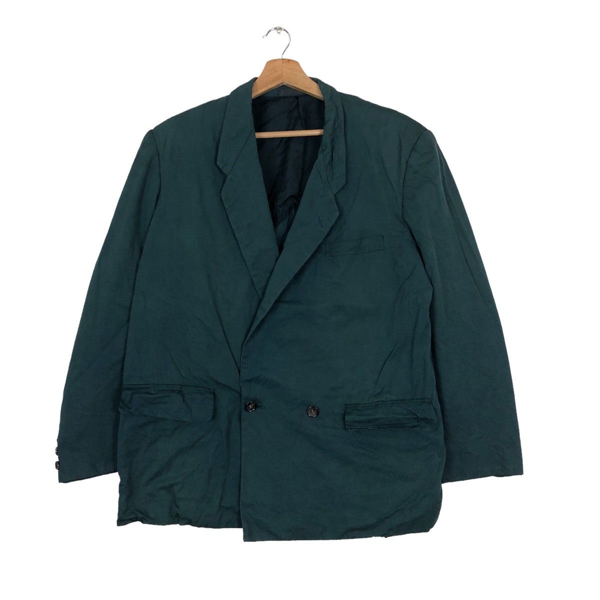 Comme des Garcons Homme Comme des Garçons 2003 cuba olive blazer 