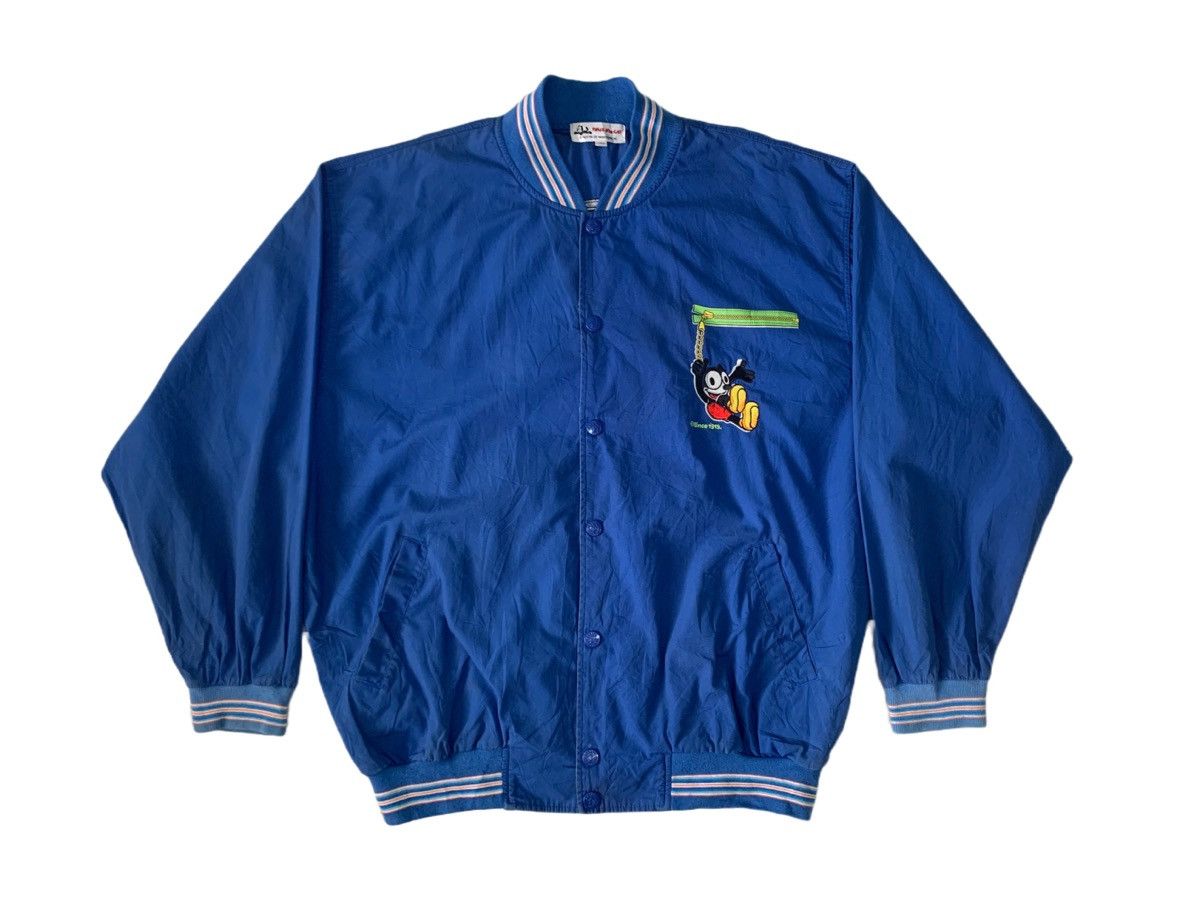 Anime × Cartoon Network × Vintage Vtg 1919 Felix The Cat Jacket Big Printed & Embroidered Size US M / EU 48-50 / 2 - 2 Thumbnail