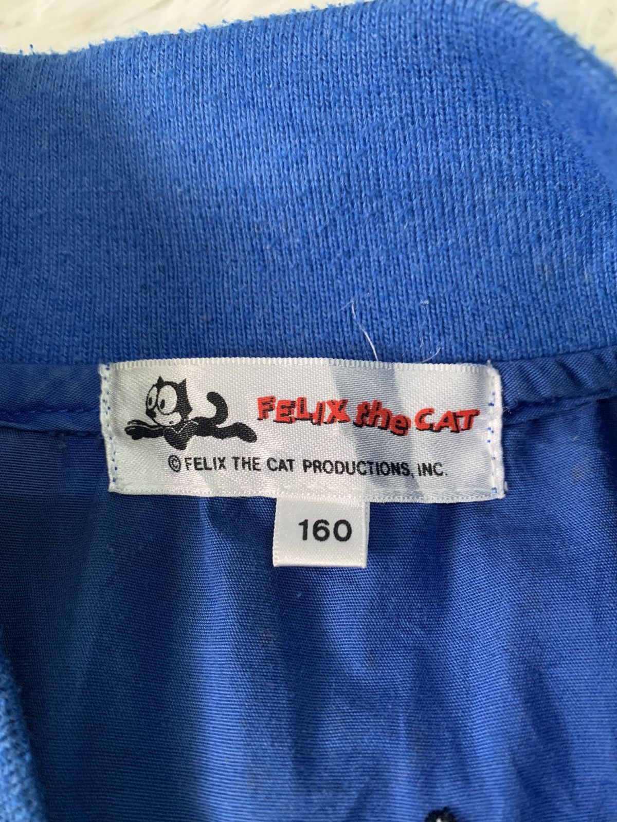 Anime × Cartoon Network × Vintage Vtg 1919 Felix The Cat Jacket Big Printed & Embroidered Size US M / EU 48-50 / 2 - 22 Thumbnail