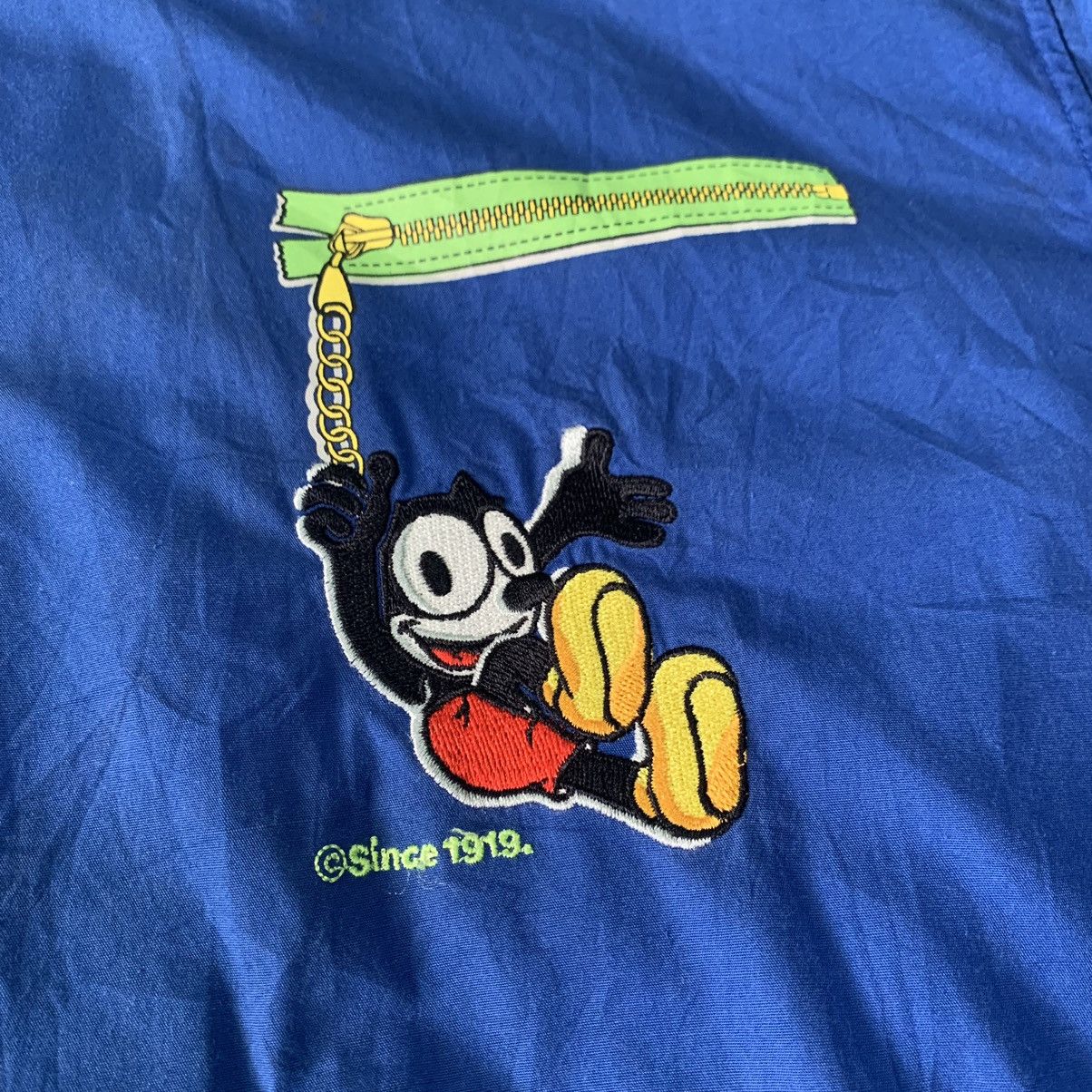 Anime × Cartoon Network × Vintage Vtg 1919 Felix The Cat Jacket Big Printed & Embroidered Size US M / EU 48-50 / 2 - 7 Thumbnail
