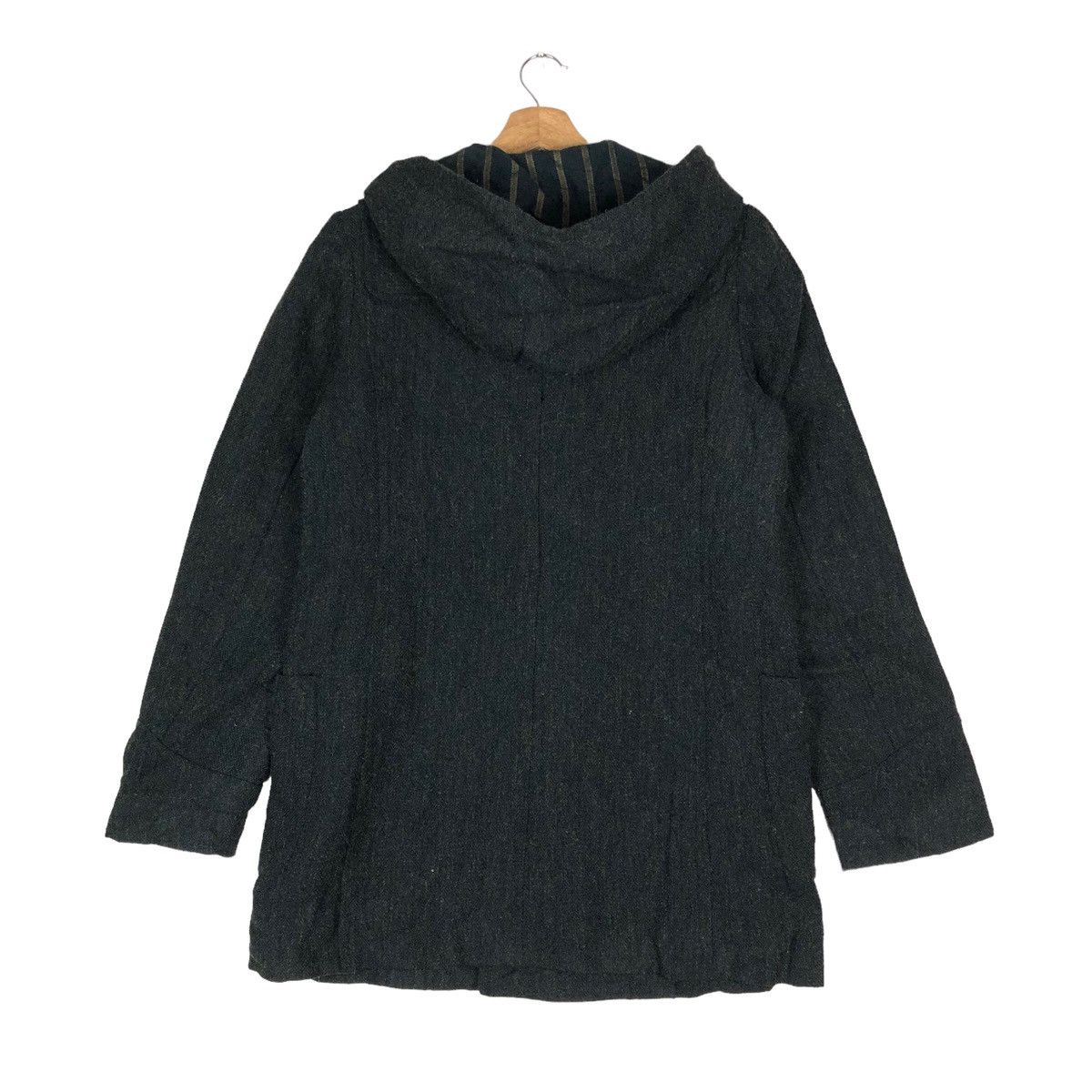 Japanese Brand SUNAO KUWAHARA LONG COAT ISSEY MIYAKE Size US S / EU 44-46 / 1 - 6 Thumbnail