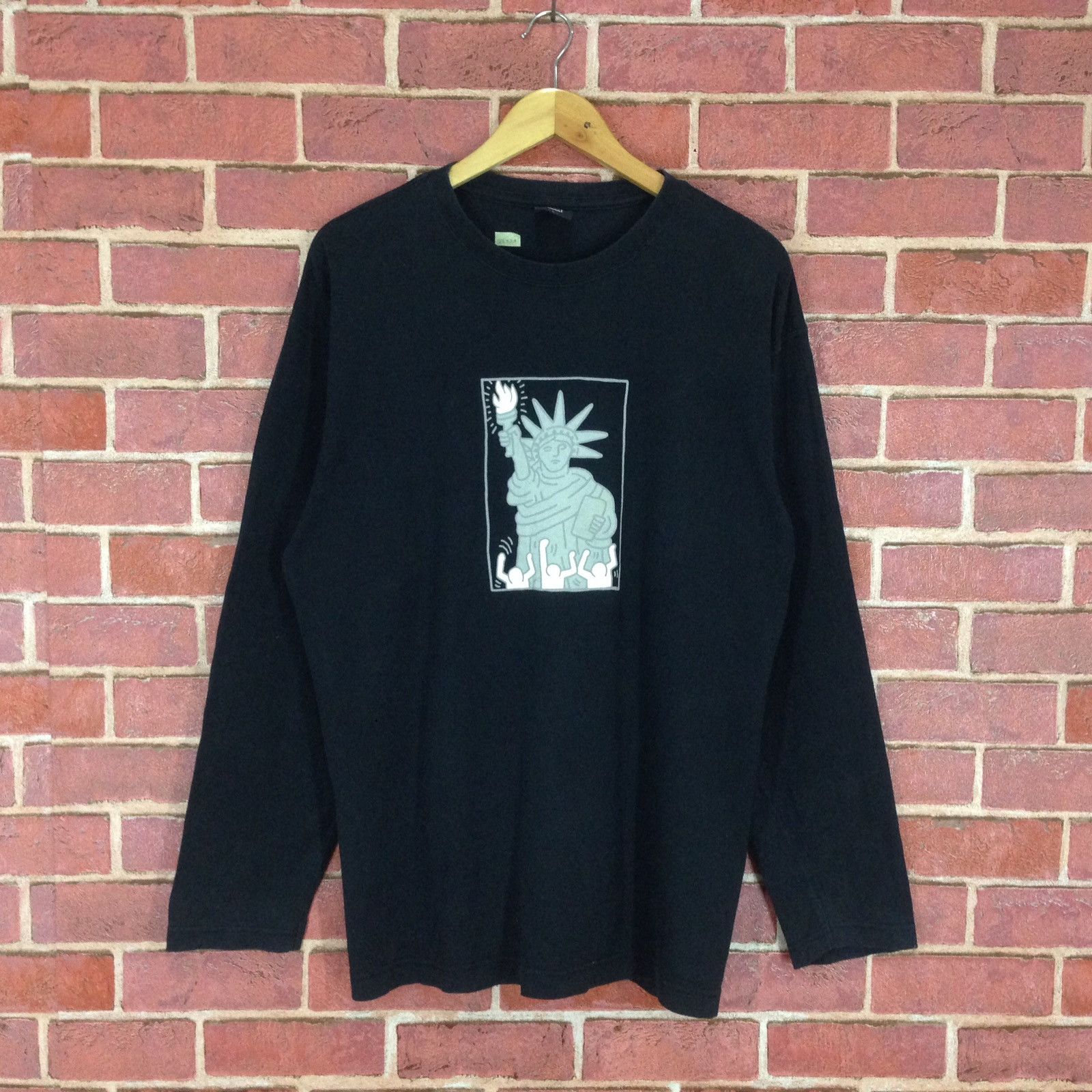 Keith Haring Vintage Keith Haring Pop Art American Artwork Style Size US L / EU 52-54 / 3 - 1 Thumbnail