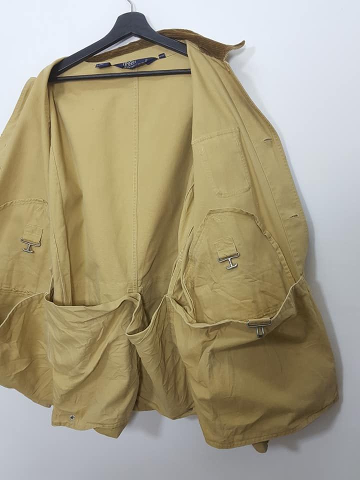 Polo Ralph Lauren × Ralph Lauren × Vintage PRL Duck Canvas Hunting Tactical Utility Jacket Size US XL / EU 56 / 4 - 4 Thumbnail