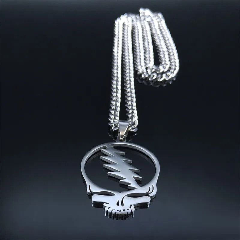 Jewelry Deadhead Skull Chain Necklace Size ONE SIZE - 4 Thumbnail