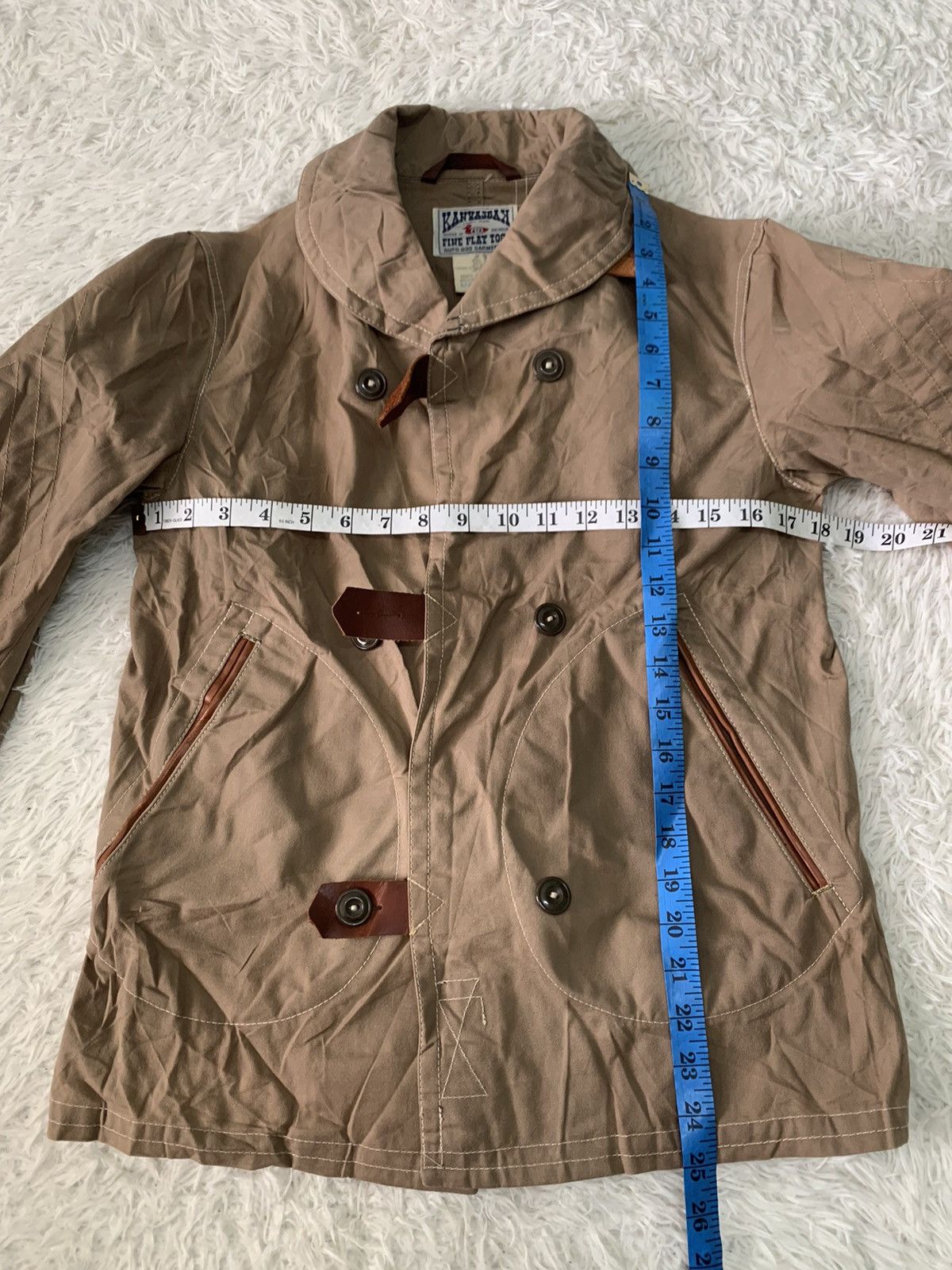 Japanese Brand Rare Like New Kanvasbak Toughness Jacket by Gufo Doo Garment Size US M / EU 48-50 / 2 - 12 Thumbnail