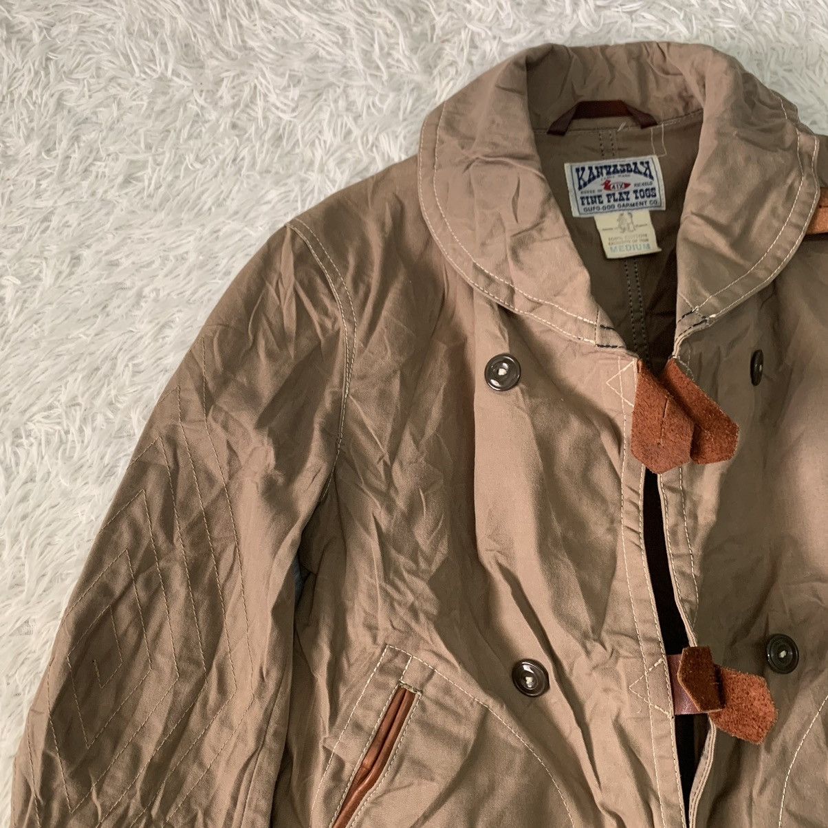 Japanese Brand Rare Like New Kanvasbak Toughness Jacket by Gufo Doo Garment Size US M / EU 48-50 / 2 - 6 Thumbnail