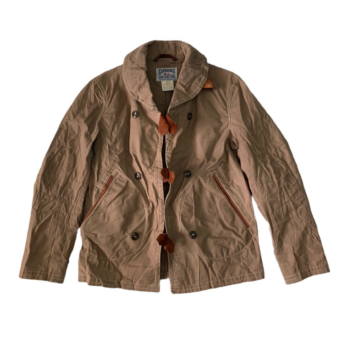Japanese Brand Rare Like New Kanvasbak Toughness Jacket by Gufo Doo Garment Size US M / EU 48-50 / 2 - 1 Thumbnail