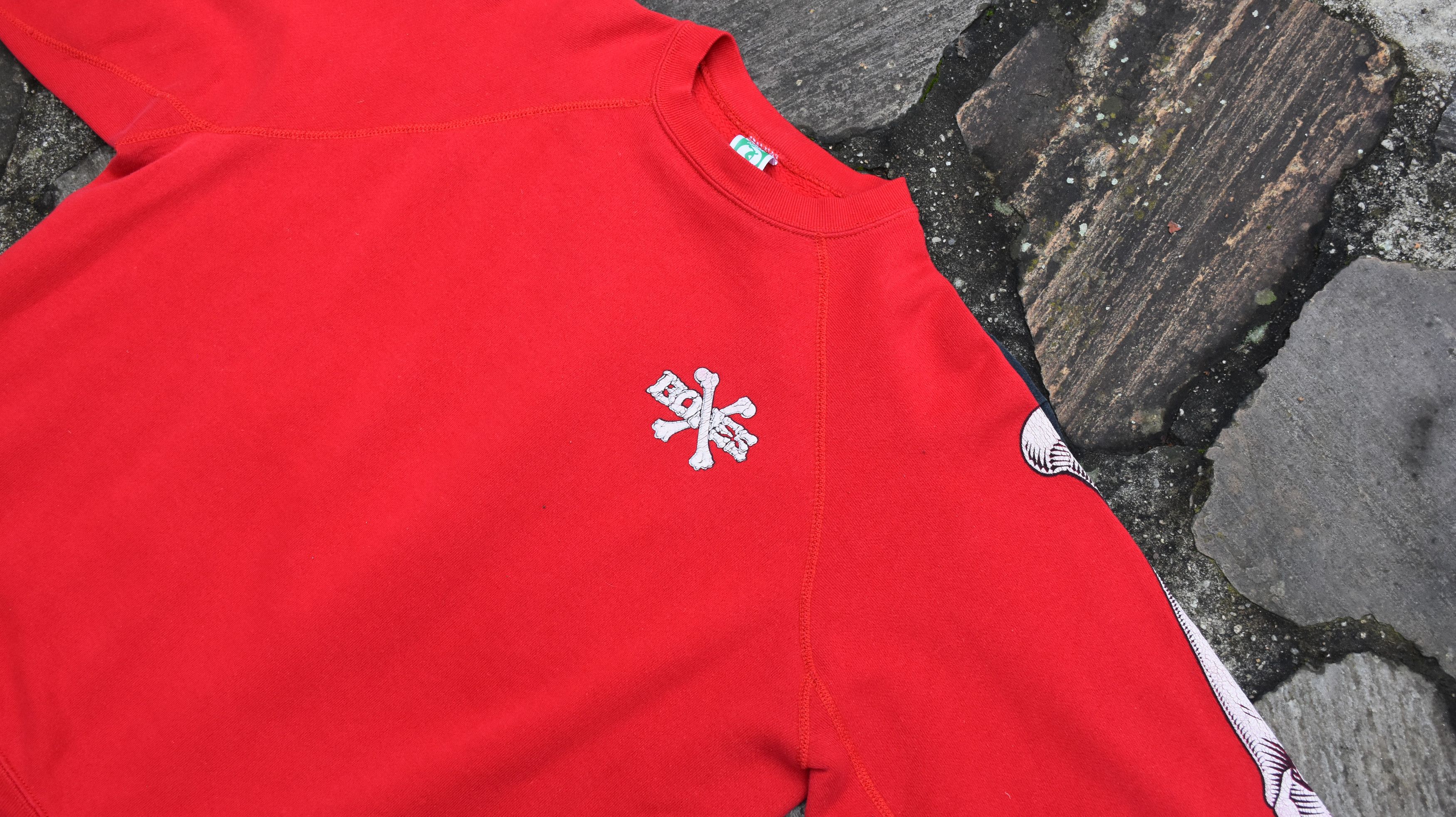 Powell Peralta × Vintage 80s vintage Powell Peralta Sweater Pullover Bones Brigade Size US XL / EU 56 / 4 - 4 Thumbnail