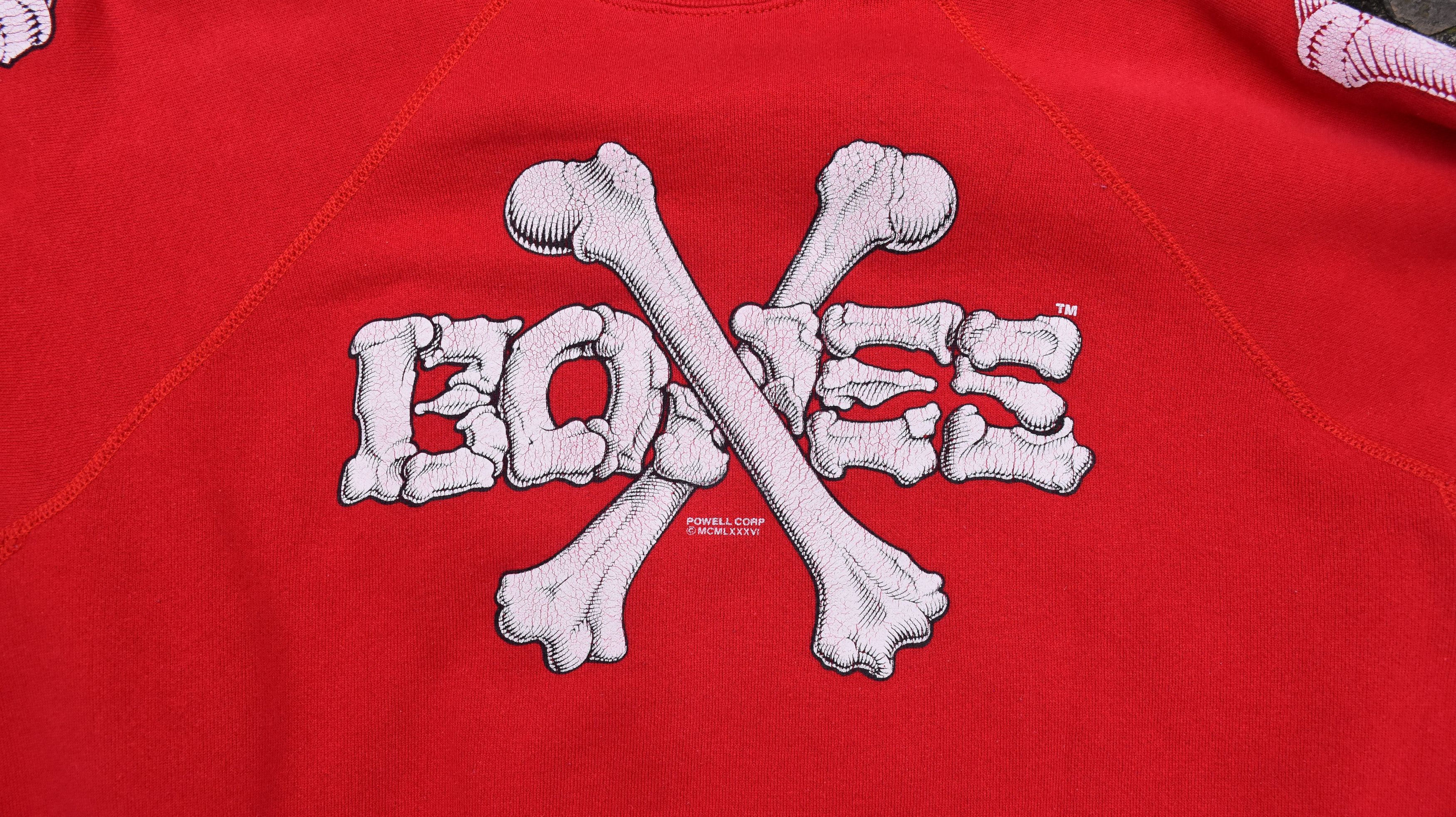 Powell Peralta × Vintage 80s vintage Powell Peralta Sweater Pullover Bones Brigade Size US XL / EU 56 / 4 - 3 Thumbnail