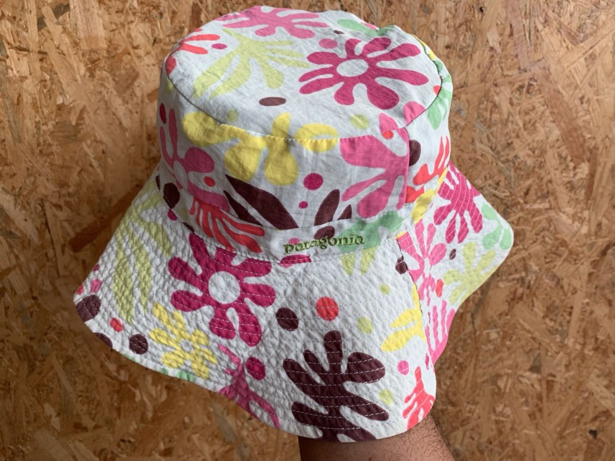 Patagonia 🔥Patagonia🔥 Floral/Reversible Pattern Bucket Hat Size ONE SIZE - 3 Thumbnail
