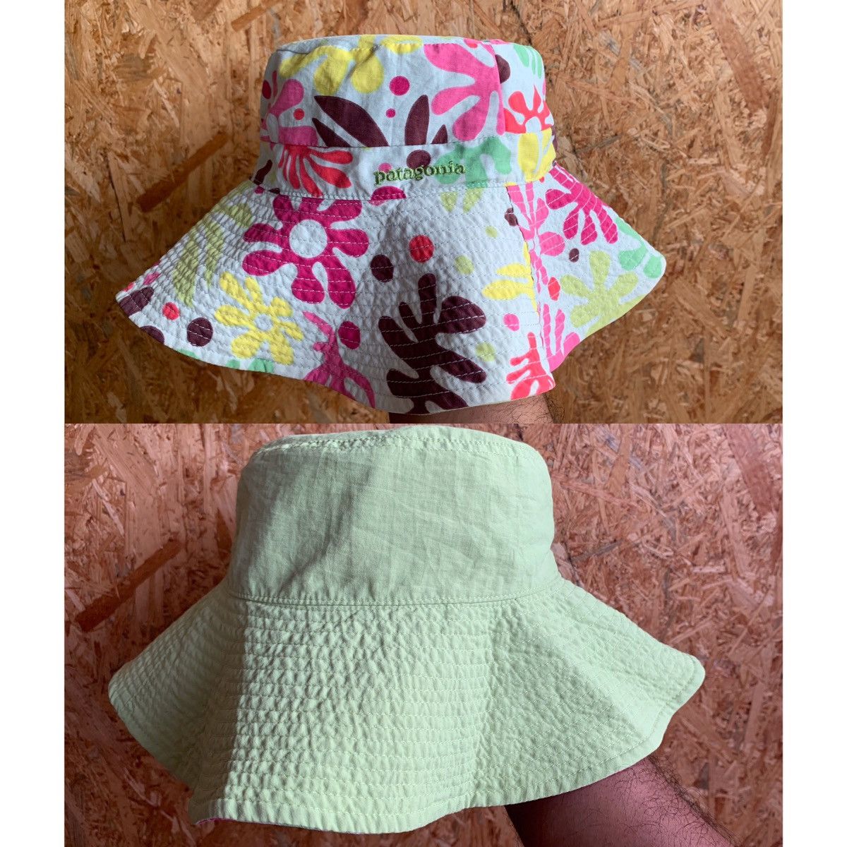image of Patagonia Floral/reversible Pattern Bucket Hat, Men's