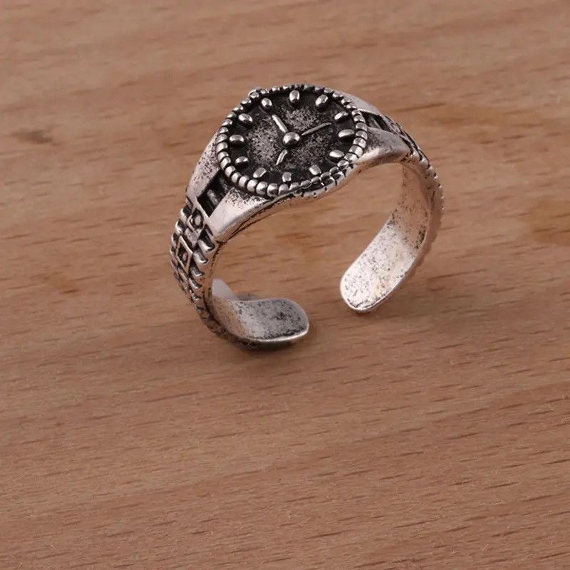 Jewelry Creative Watch Style Ring Size ONE SIZE - 1 Thumbnail