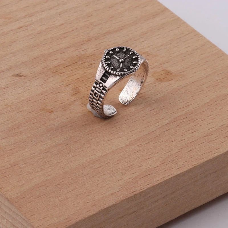 Jewelry Creative Watch Style Ring Size ONE SIZE - 2 Thumbnail