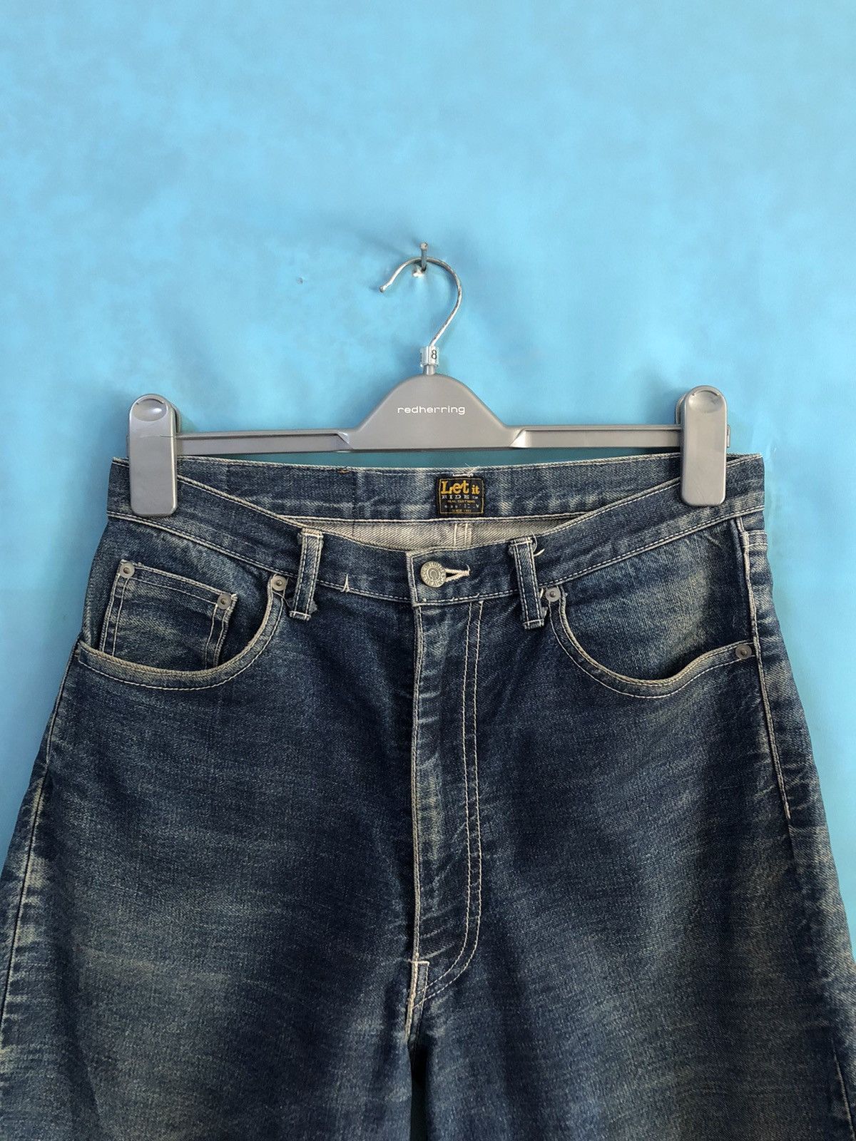 Japanese Brand let it ride selvedge real clothing #B5 Size US 30 / EU 46 - 8 Thumbnail