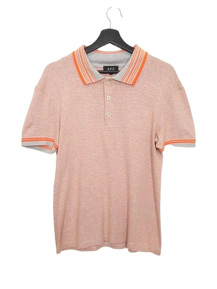 A.P.C. APC Stripes Polo Shirt Size US S / EU 44-46 / 1 - 1 Thumbnail