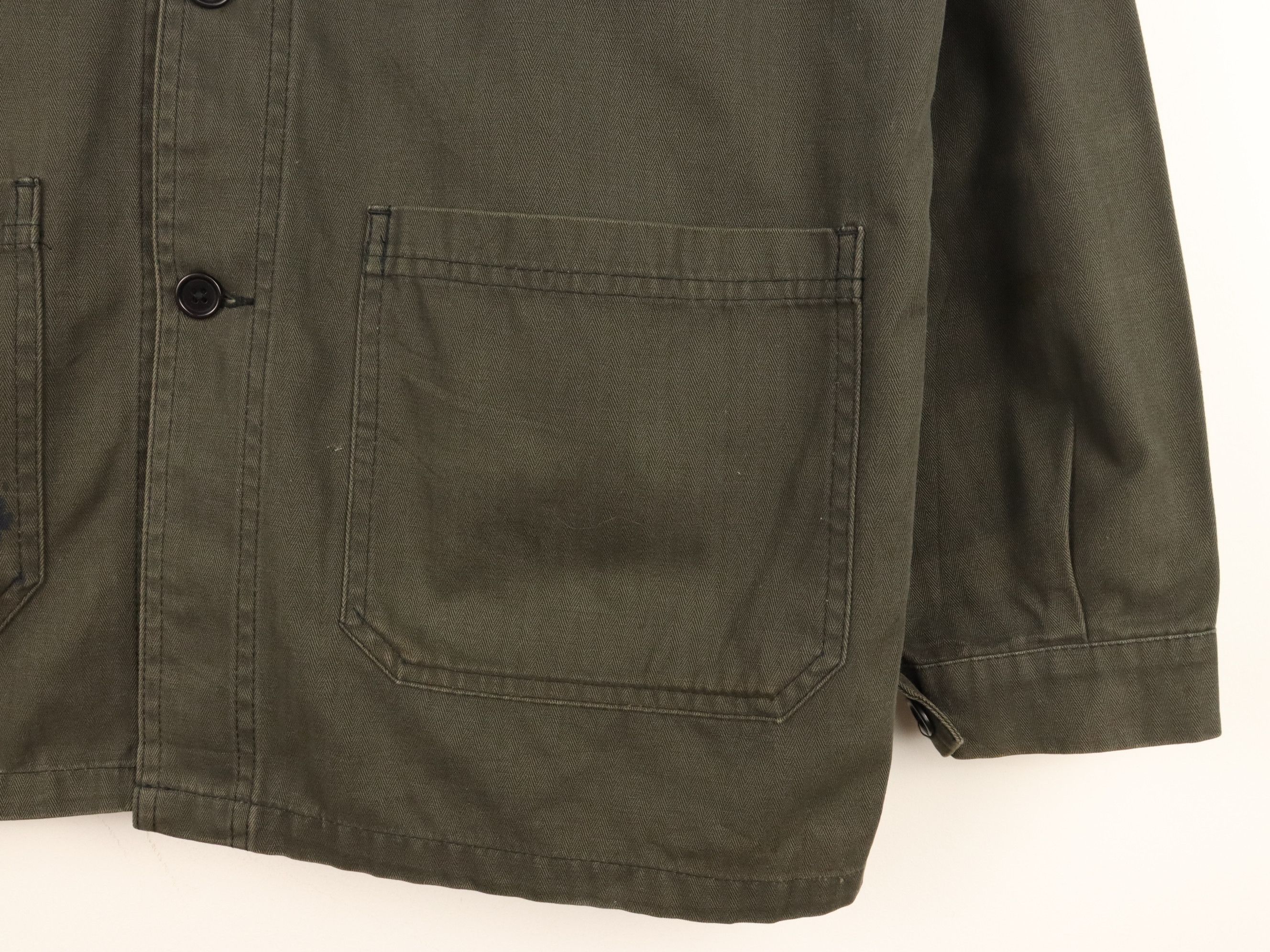 Vetra Vetra Le Lude France Tweed Twill French Workwear Jacket Size US M / EU 48-50 / 2 - 13 Thumbnail