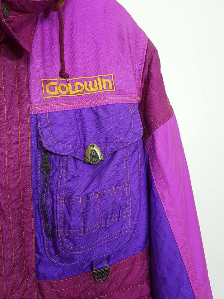 Vintage Goldwin Ski Snowboard Hooded Jacket Size US M / EU 48-50 / 2 - 22 Thumbnail
