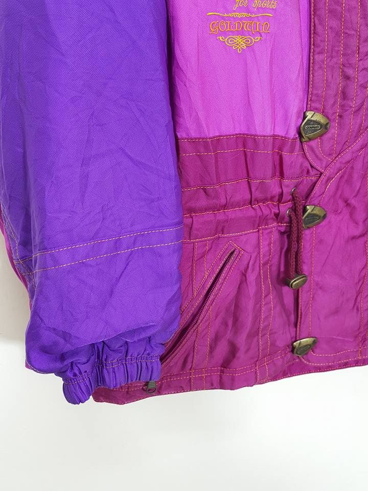 Vintage Goldwin Ski Snowboard Hooded Jacket Size US M / EU 48-50 / 2 - 24 Thumbnail