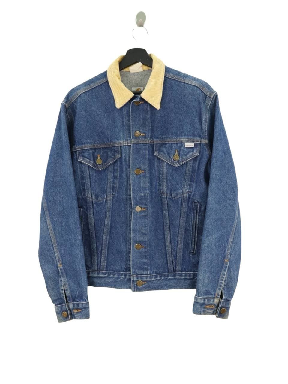 Carhartt Vintage Carhartt 100 Year Anniversary Trucker Denim Jacket Size US M / EU 48-50 / 2 - 3 Thumbnail