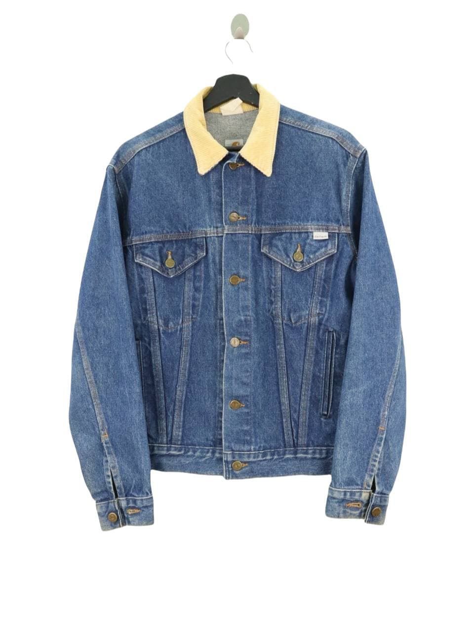 Carhartt Vintage Carhartt 100 Year Anniversary Trucker Denim Jacket Size US M / EU 48-50 / 2 - 1 Thumbnail