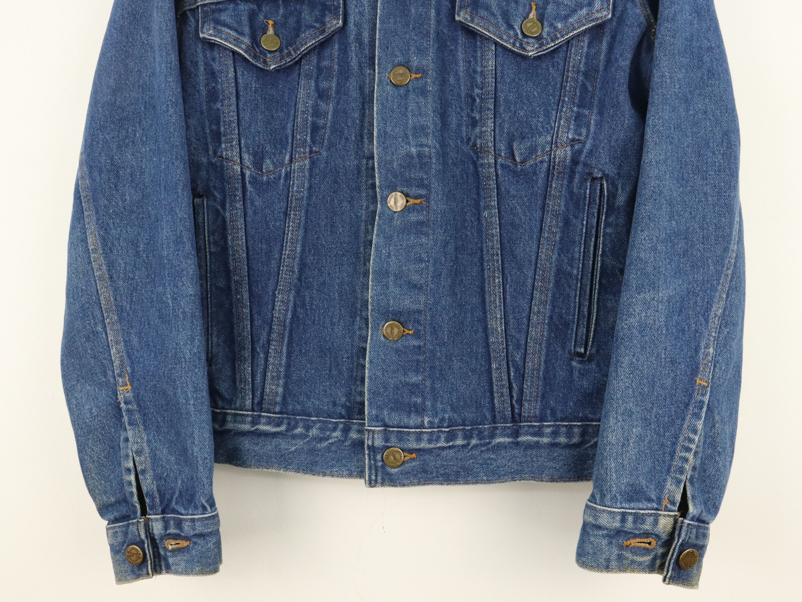 Carhartt Vintage Carhartt 100 Year Anniversary Trucker Denim Jacket Size US M / EU 48-50 / 2 - 12 Thumbnail