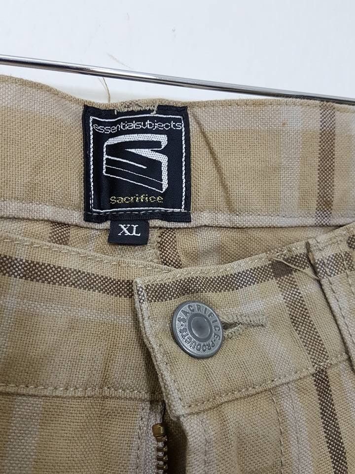 Designer × Japanese Brand Japanese Brand SACRIFICE Grid Design Pants MADE IN JAPAN Size US 35 - 16 Thumbnail