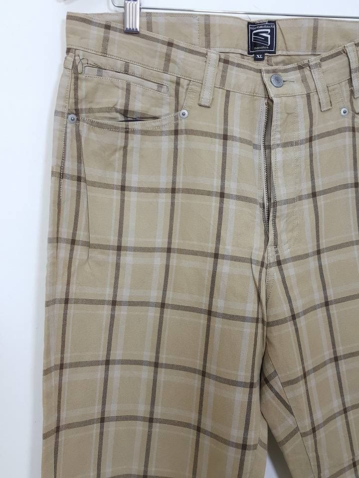 Designer × Japanese Brand Japanese Brand SACRIFICE Grid Design Pants MADE IN JAPAN Size US 35 - 9 Thumbnail
