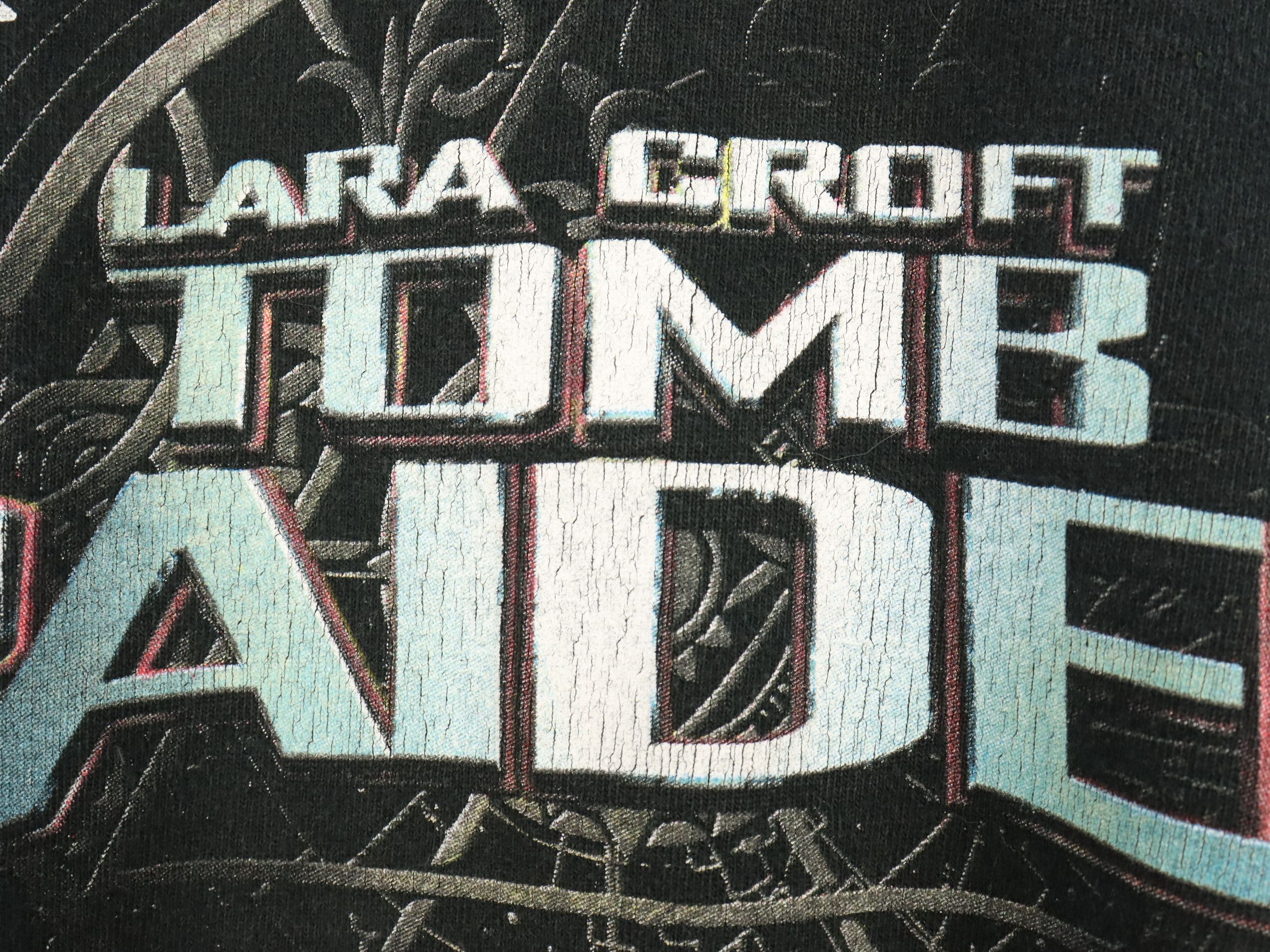 Fruit Of The Loom Vintage Movie Tomb Raider Lara Croft Angelina Jolie 2001s Size US XL / EU 56 / 4 - 12 Thumbnail