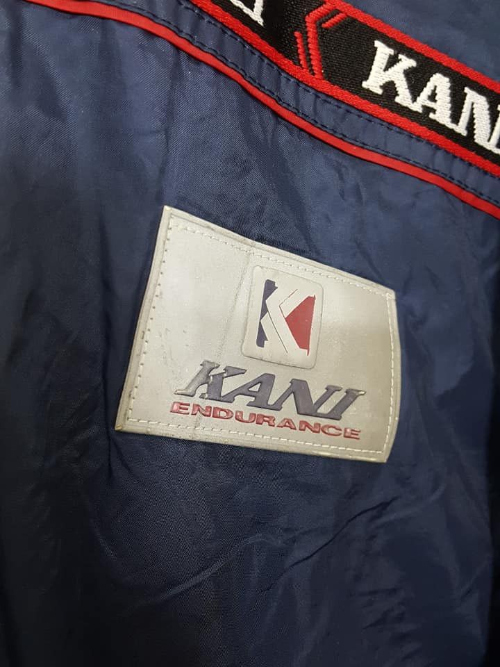 Karl Kani × Vintage Sidetape Polyester Light Rain Hooded Zipper Jacket Size US XL / EU 56 / 4 - 10 Thumbnail