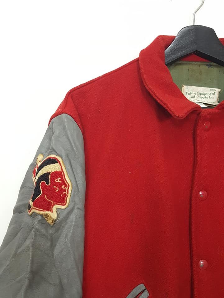Vintage Vtg. Wool Valley Equipment & Supply Co. Varsity Jacket Size US M / EU 48-50 / 2 - 5 Thumbnail