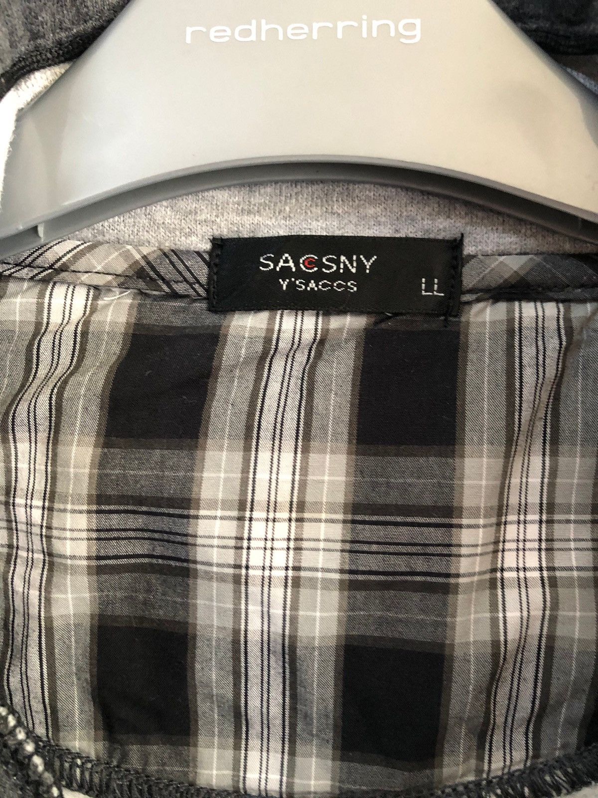 Yohji Yamamoto Y'saccs sacsny pockets tartan #1732 Size US L / EU 52-54 / 3 - 5 Thumbnail