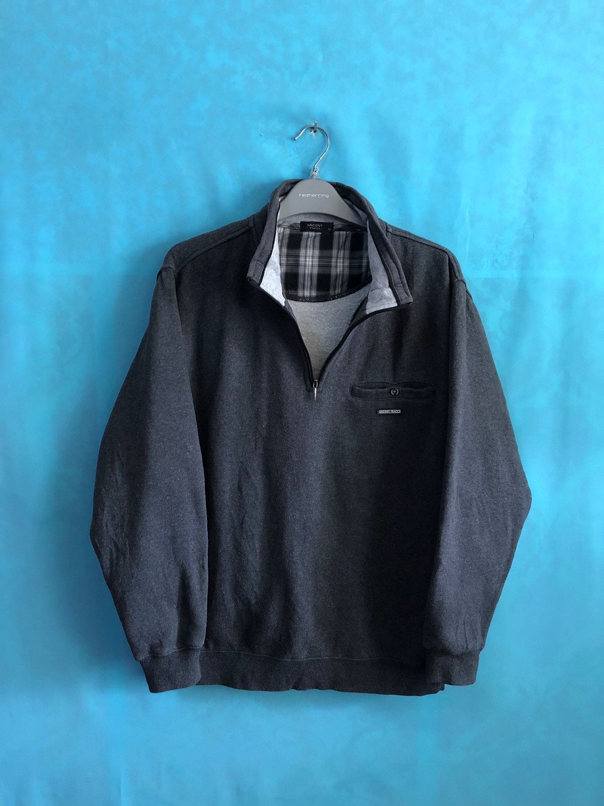 Yohji Yamamoto Y'saccs sacsny pockets tartan #1732 Size US L / EU 52-54 / 3 - 3 Thumbnail