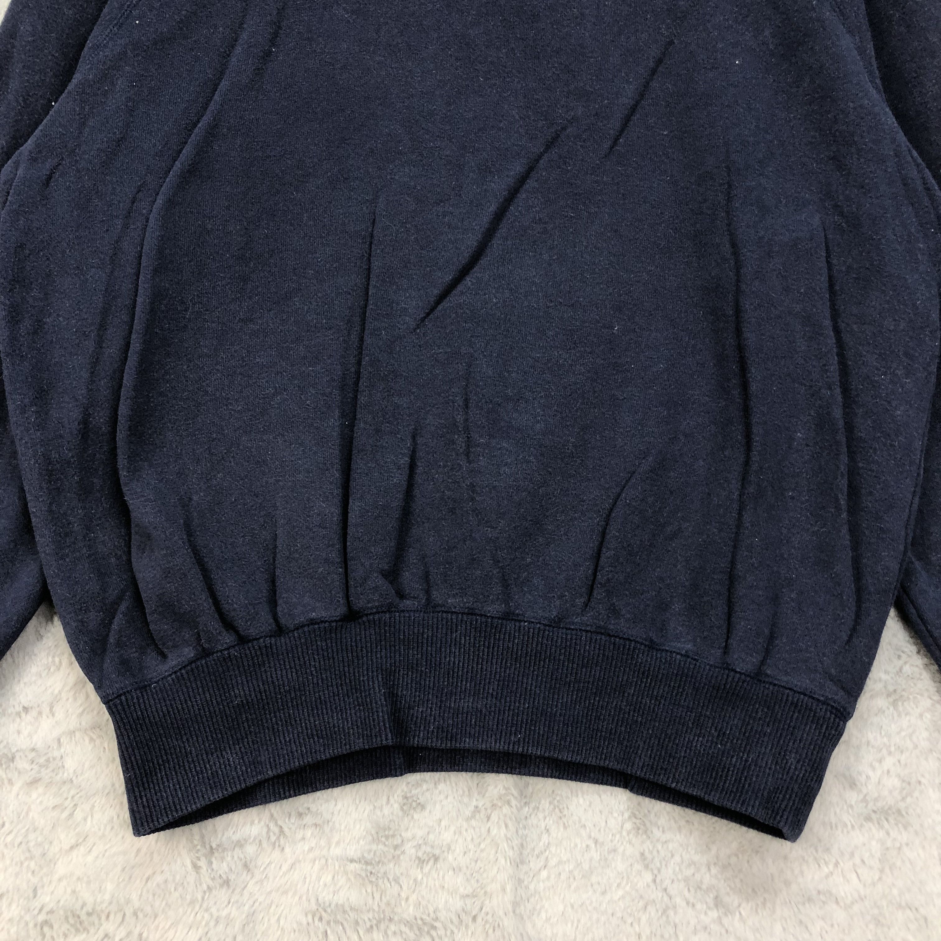 Japanese Brand Mademoiselle Non Non PAPAS Back Big Logo Sweat #4504-156 Size US S / EU 44-46 / 1 - 7 Thumbnail