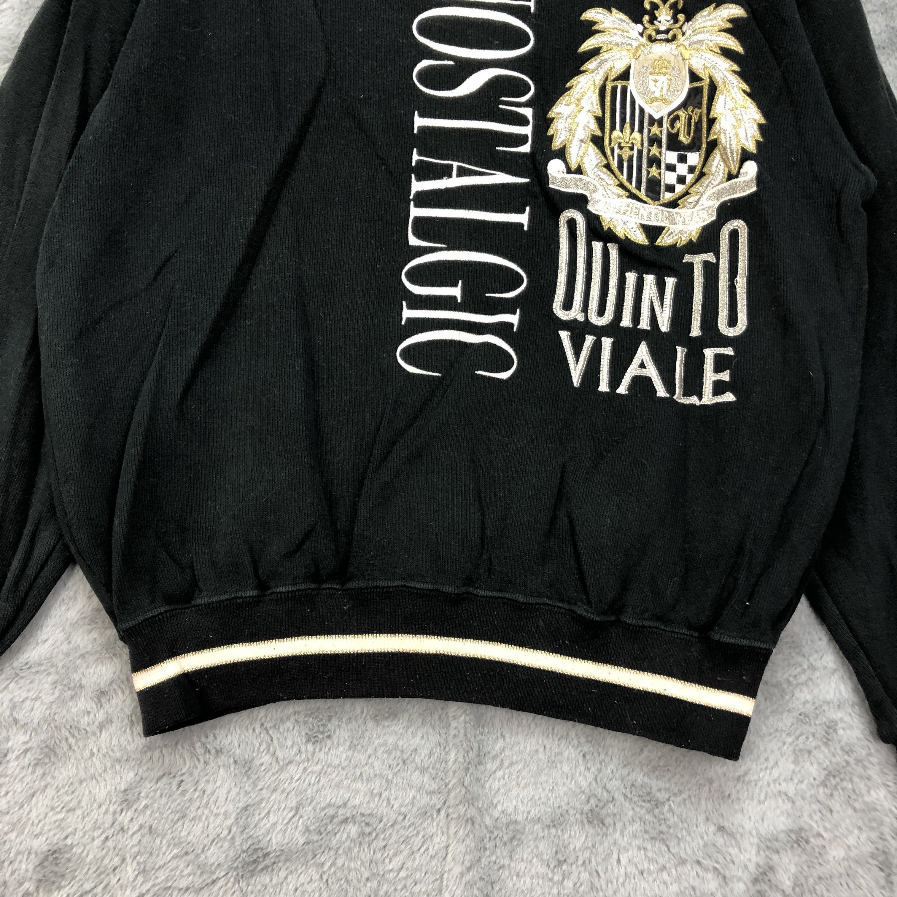 Japanese Brand Quinto Viale Gobangai Nostalgic Embroidery Logo #4497-156 Size US M / EU 48-50 / 2 - 4 Thumbnail