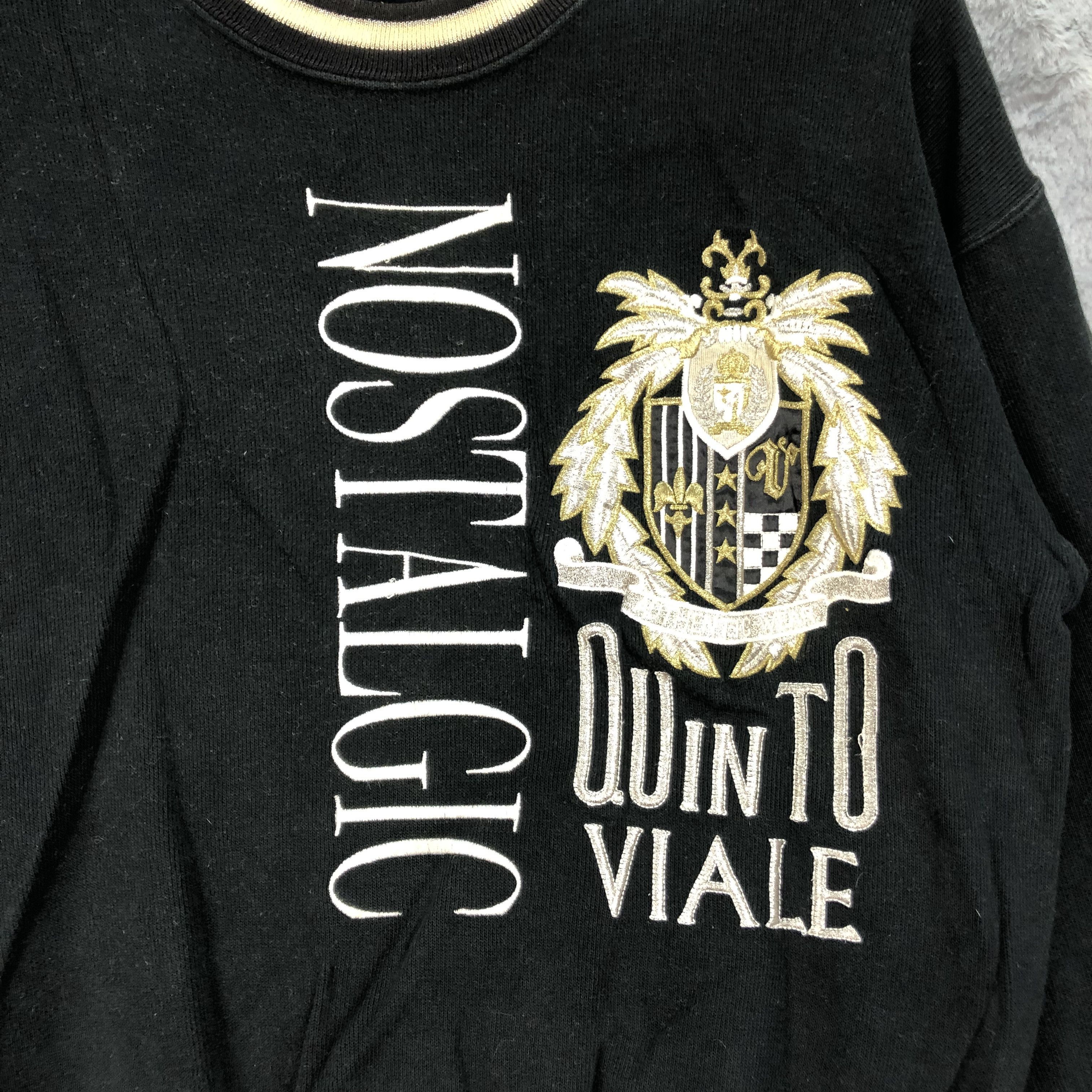 Japanese Brand Quinto Viale Gobangai Nostalgic Embroidery Logo #4497-156 Size US M / EU 48-50 / 2 - 3 Thumbnail