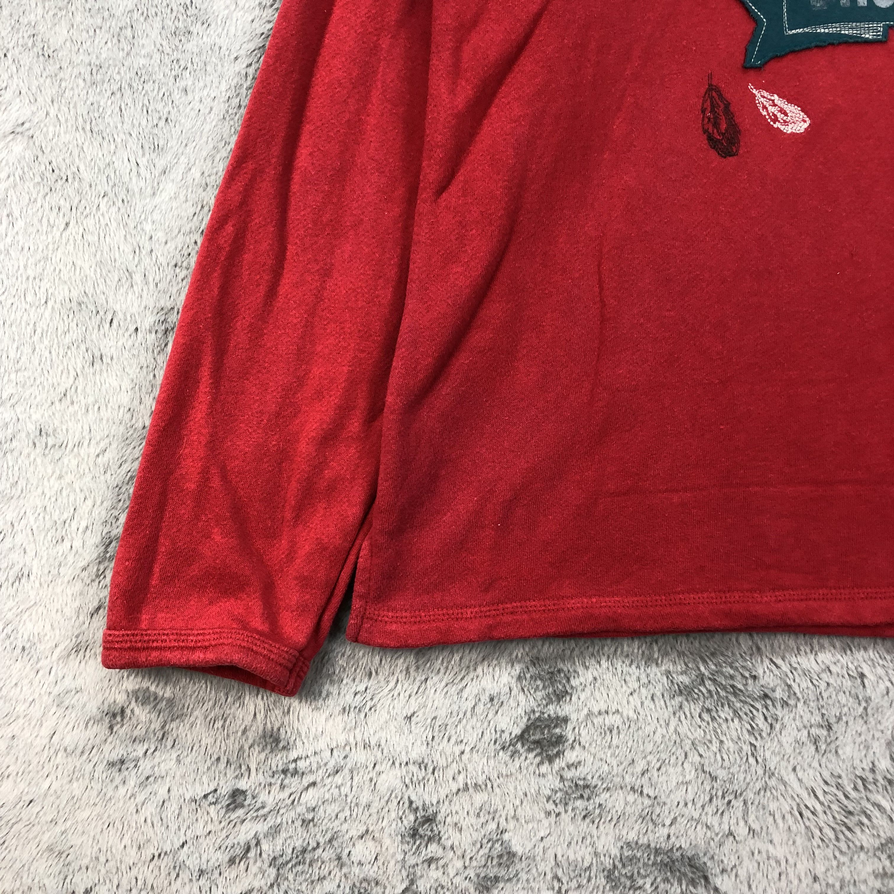 Japanese Brand Drug Store's Apache Hog Big Logo Long Sleeve Tees #4494-156 Size US L / EU 52-54 / 3 - 5 Thumbnail