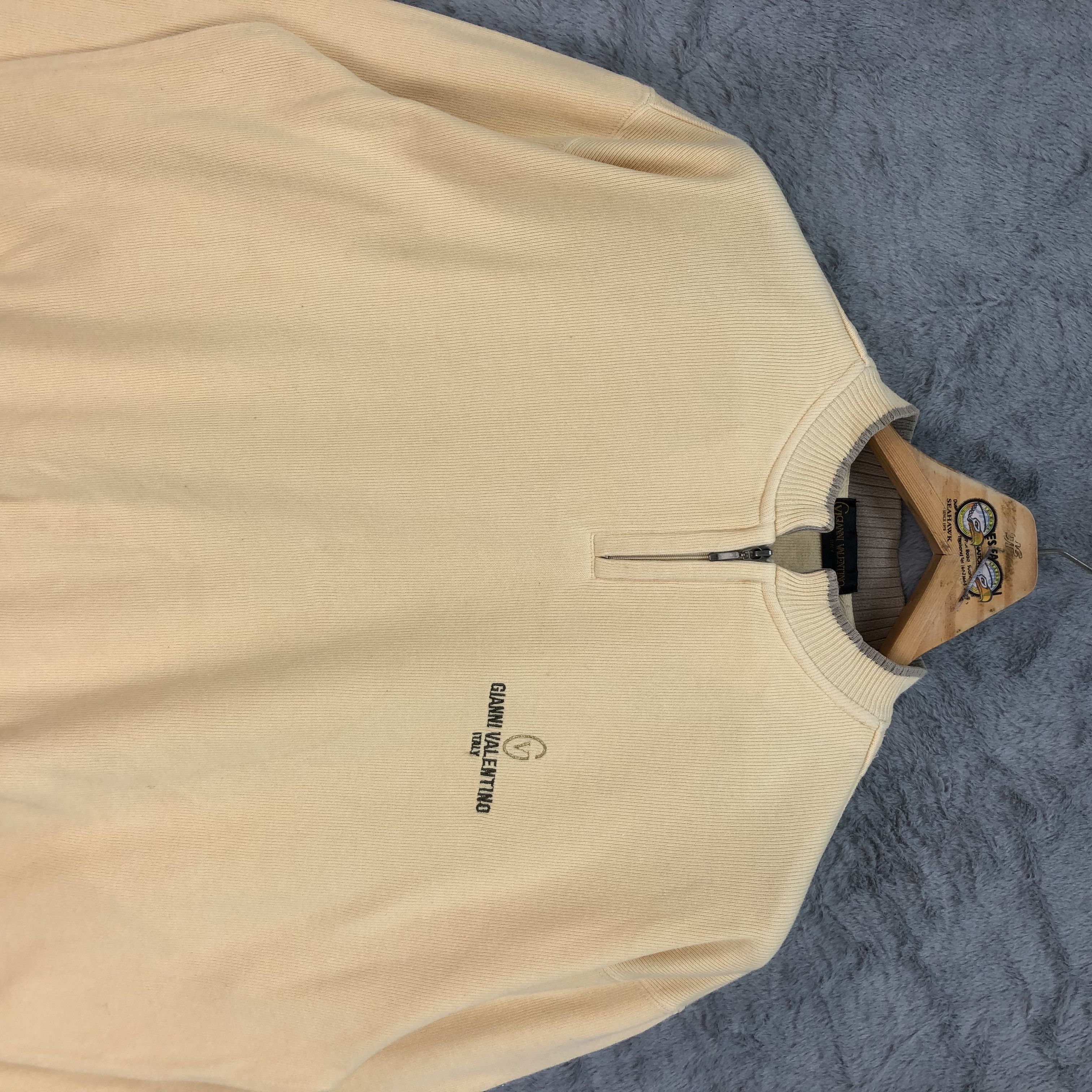 Gianni Valentino Gianni Valentino Italy Neck Zip Sweatshirts #4487-156 Size US L / EU 52-54 / 3 - 2 Thumbnail