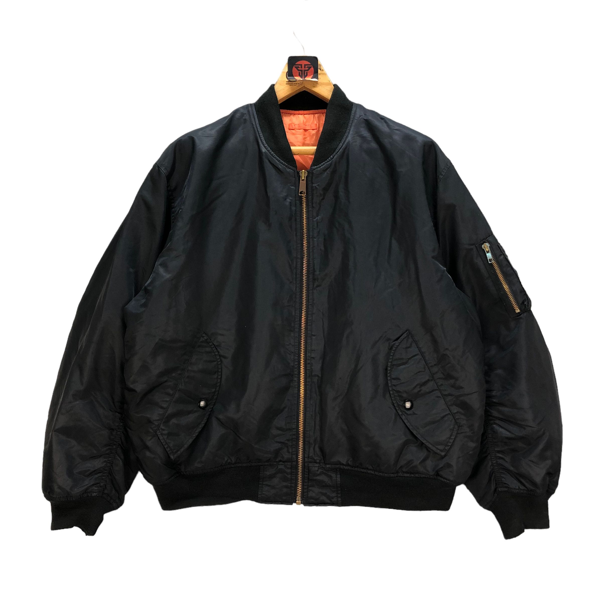 OLD UNIQLO ma-1 black archive XL 90s（Japanese Brand
