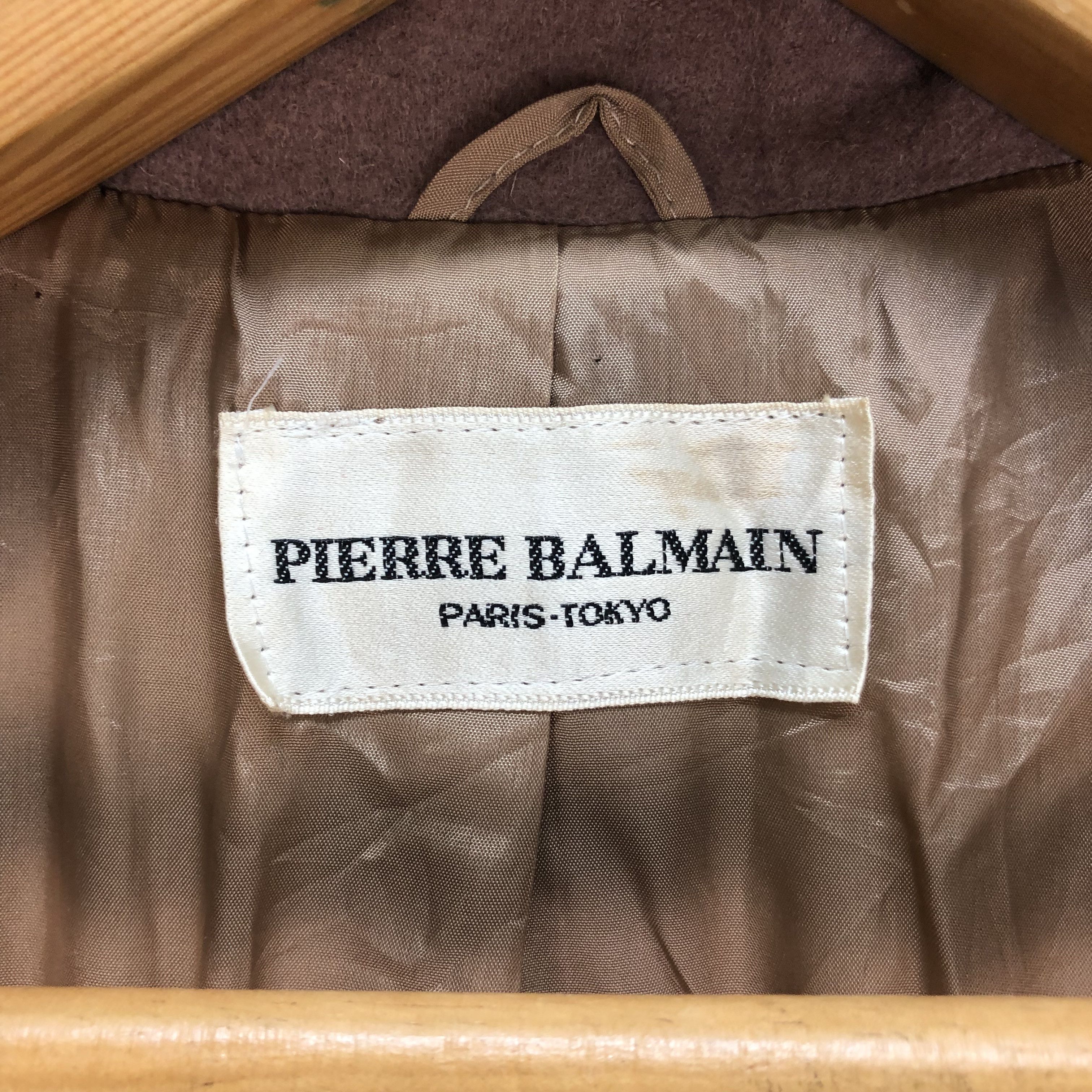 Pierre Balmain VINTAGE PIERRE BALMAIN WOOL LONG COAT #7234-120 Size S / US 4 / IT 40 - 8 Thumbnail