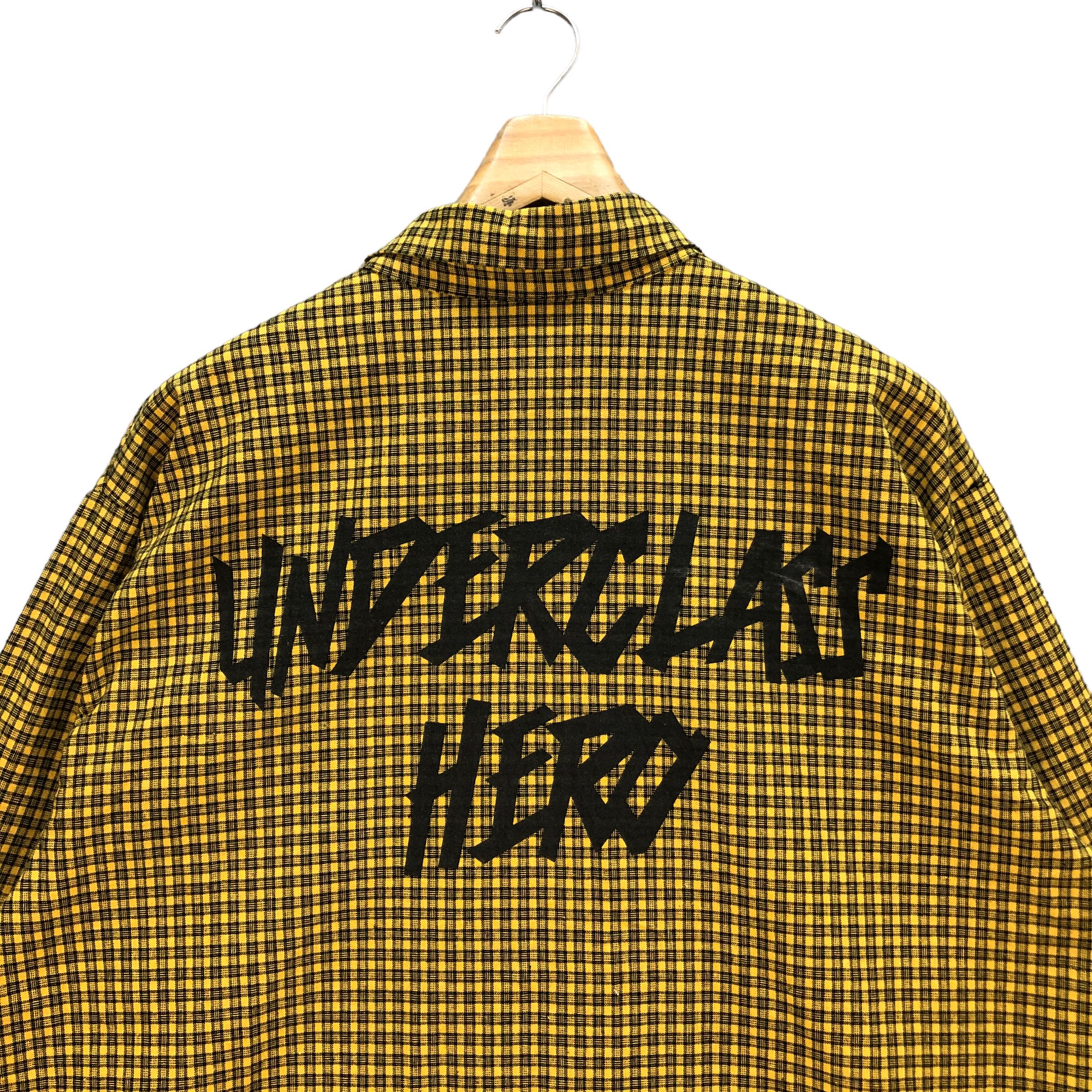 Japanese Brand TRASHED UNDERCLASS HERO CHECKED BUTTON UPS SHIRTS #7231-120 Size US L / EU 52-54 / 3 - 2 Thumbnail