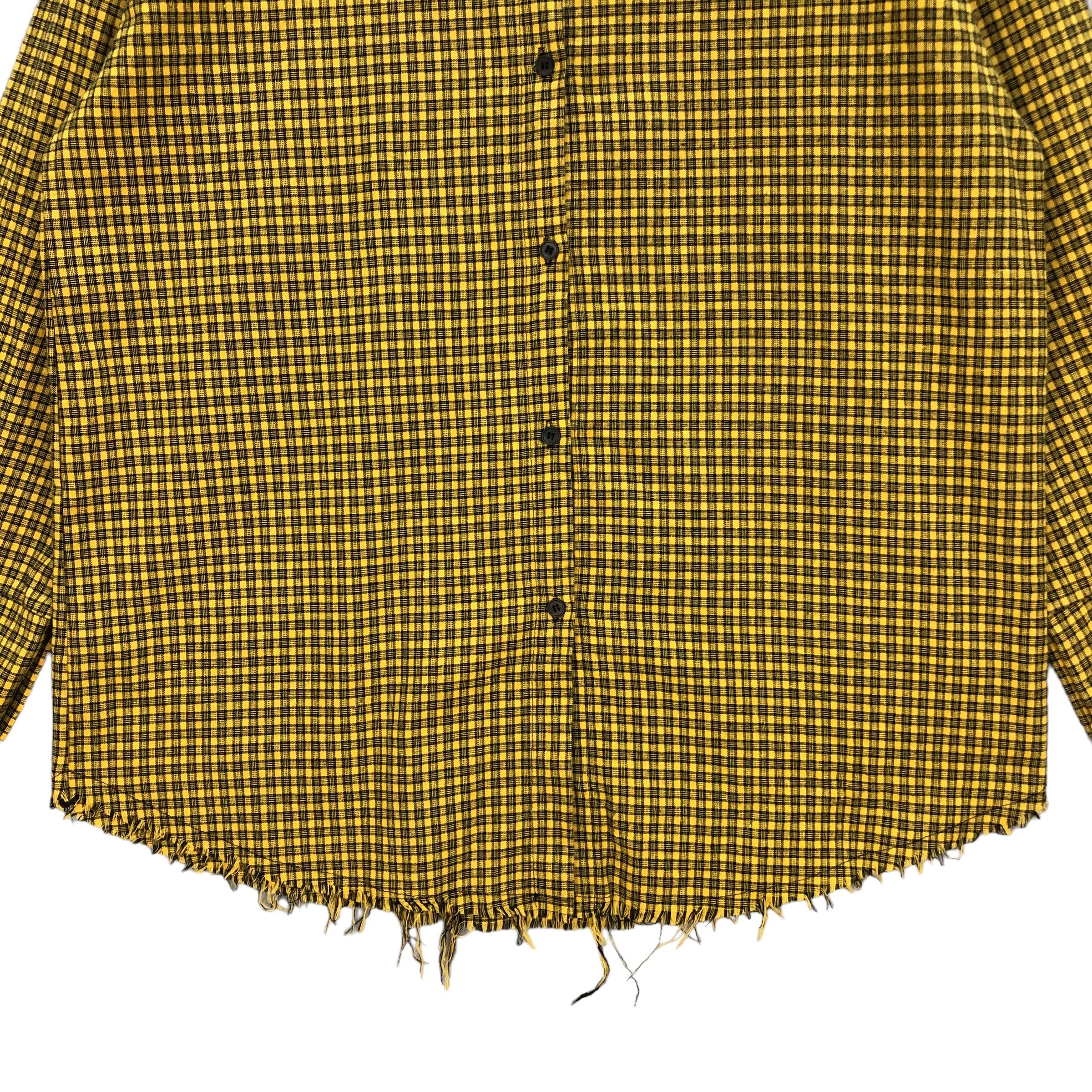 Japanese Brand TRASHED UNDERCLASS HERO CHECKED BUTTON UPS SHIRTS #7231-120 Size US L / EU 52-54 / 3 - 5 Thumbnail