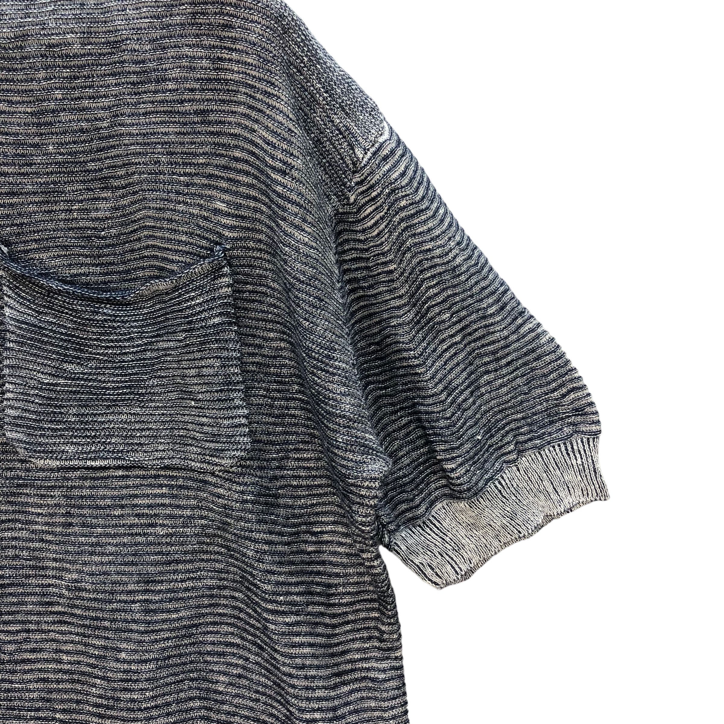 Vanquish VANQUISH SINGLE POCKET KNITTED SS SWEATER #7244-121 Size US S / EU 44-46 / 1 - 5 Thumbnail