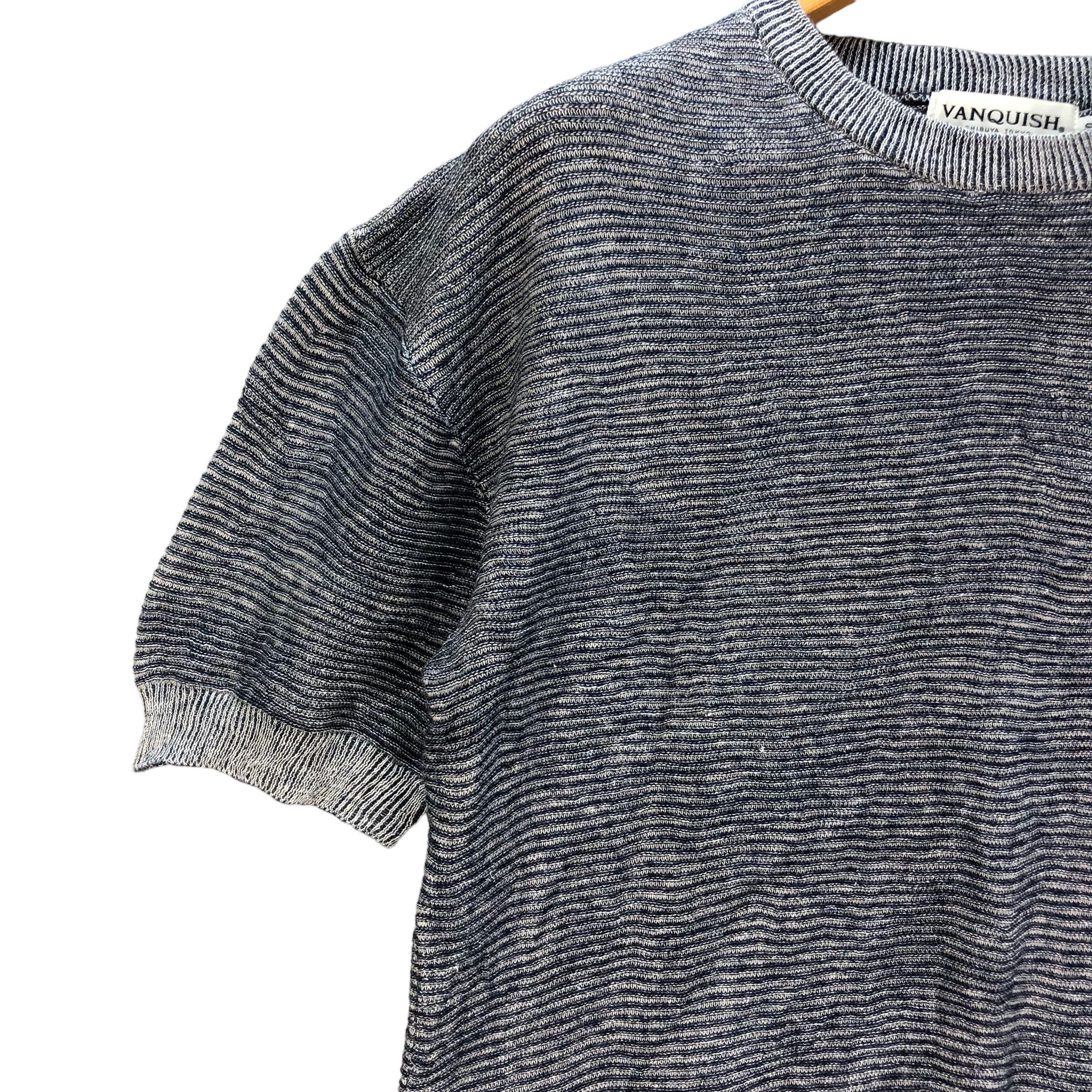 Vanquish VANQUISH SINGLE POCKET KNITTED SS SWEATER #7244-121 Size US S / EU 44-46 / 1 - 4 Thumbnail