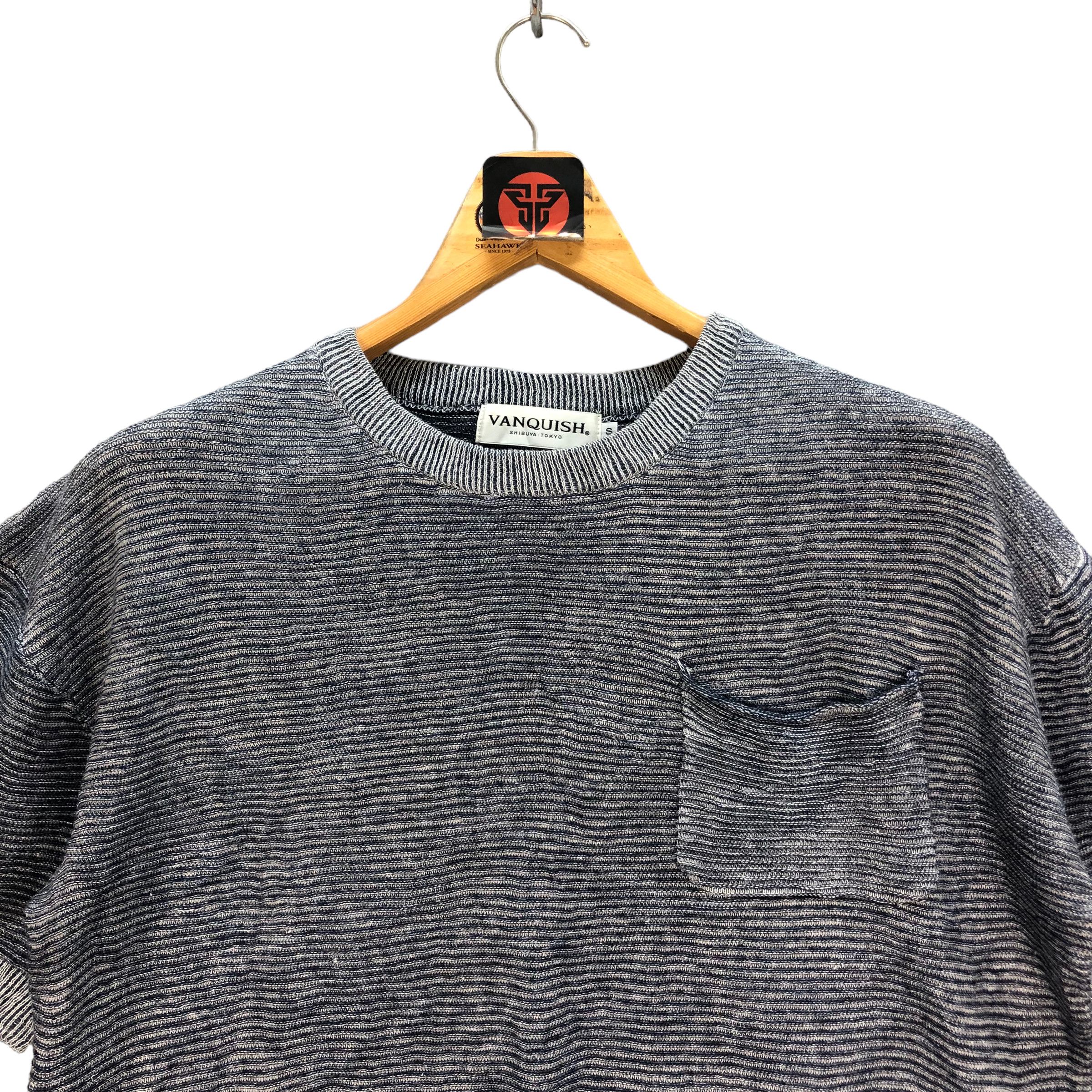 Vanquish VANQUISH SINGLE POCKET KNITTED SS SWEATER #7244-121 Size US S / EU 44-46 / 1 - 2 Thumbnail