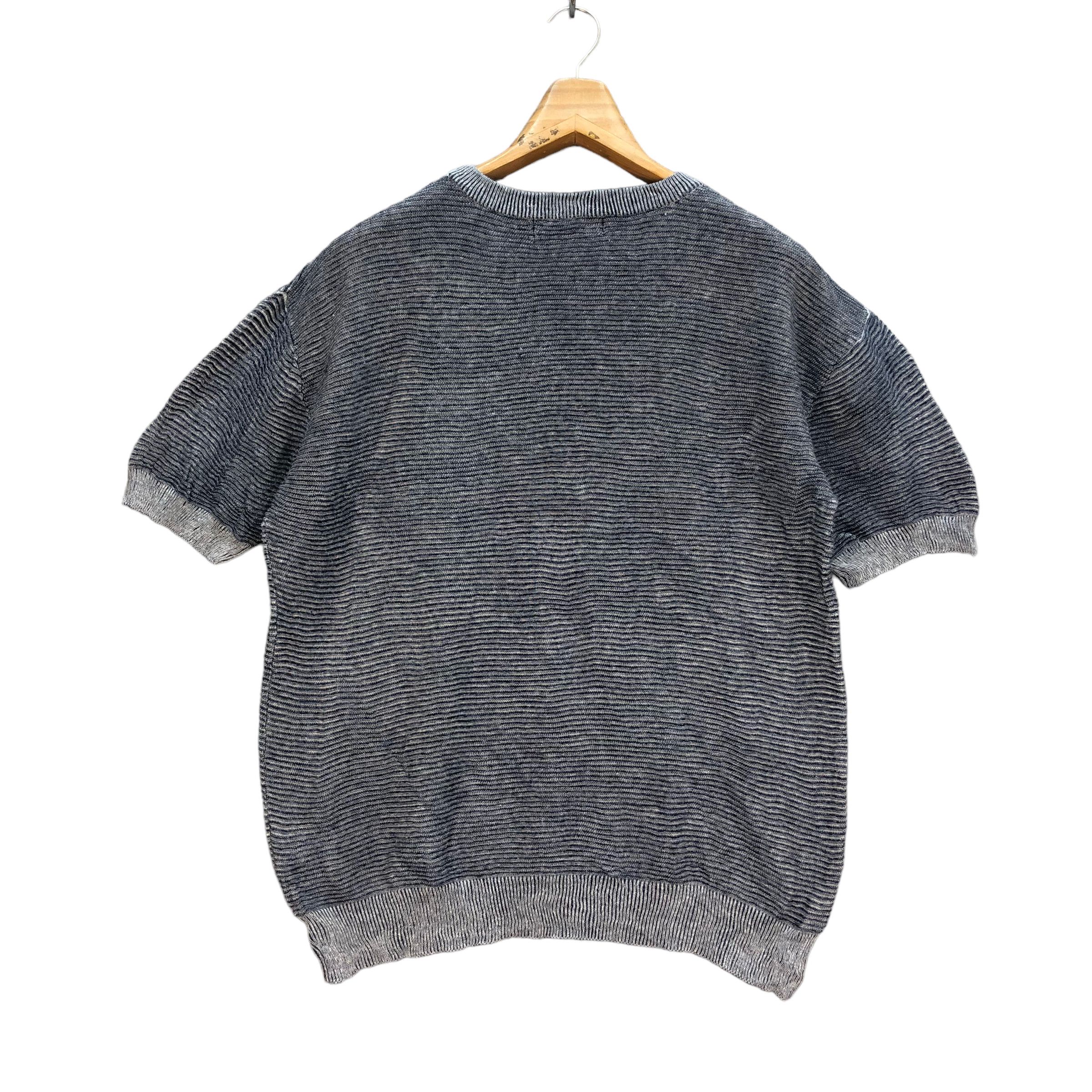VANQUISH SINGLE POCKET KNITTED SS SWEATER #7244-121