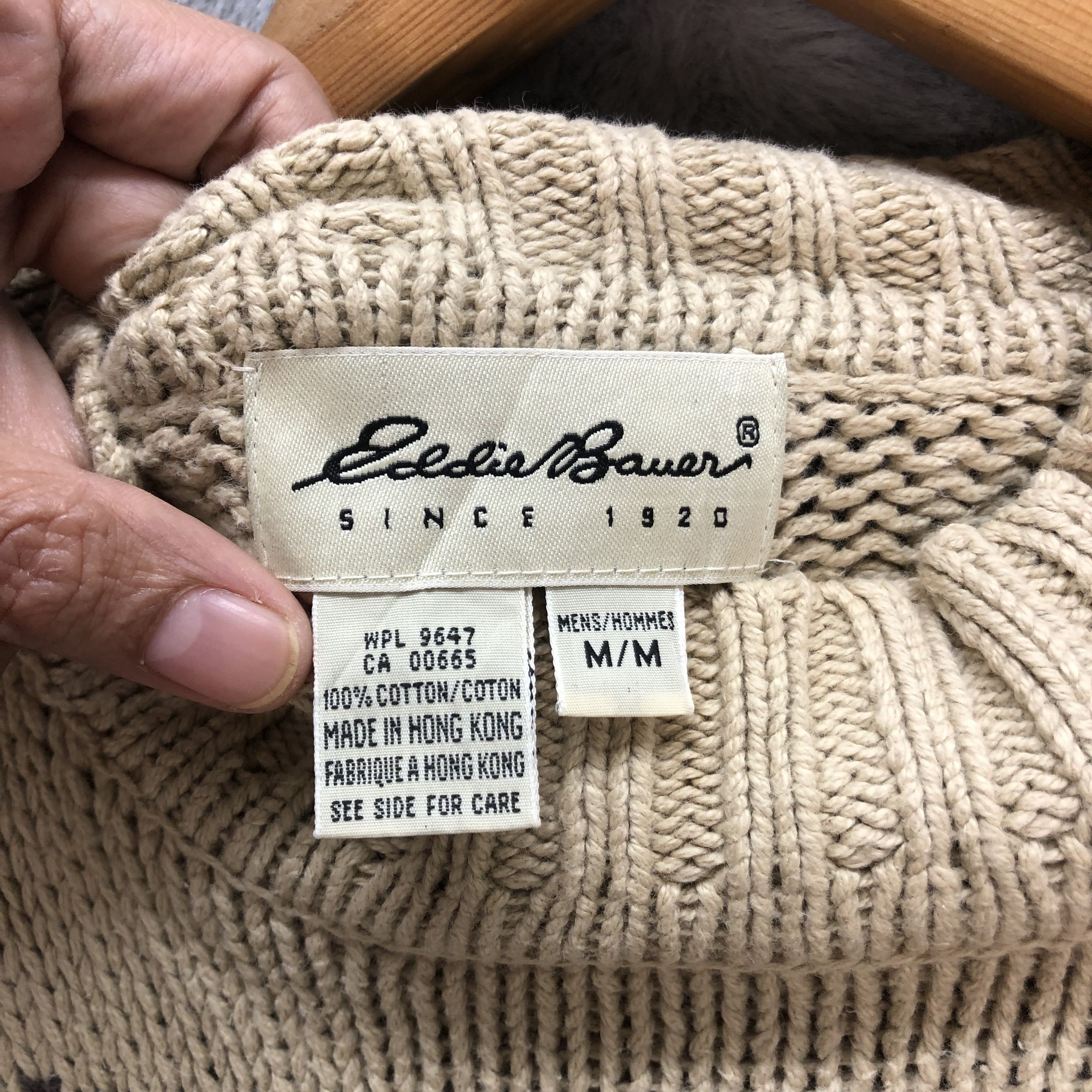 Eddie Bauer EDDIE BAUER GRAPHIC KNITTED SWEATER #7246-121 Size US M / EU 48-50 / 2 - 6 Thumbnail