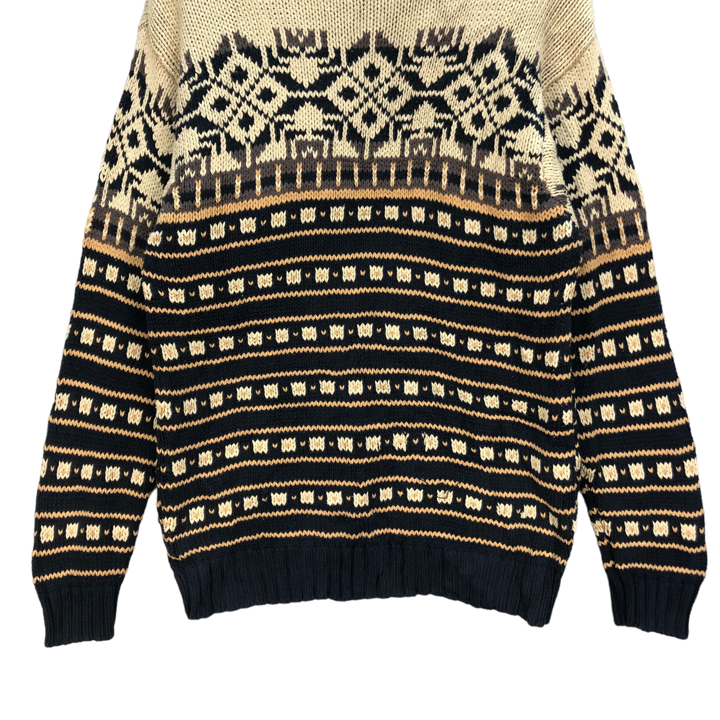 Eddie Bauer EDDIE BAUER GRAPHIC KNITTED SWEATER #7246-121 Size US M / EU 48-50 / 2 - 10 Thumbnail