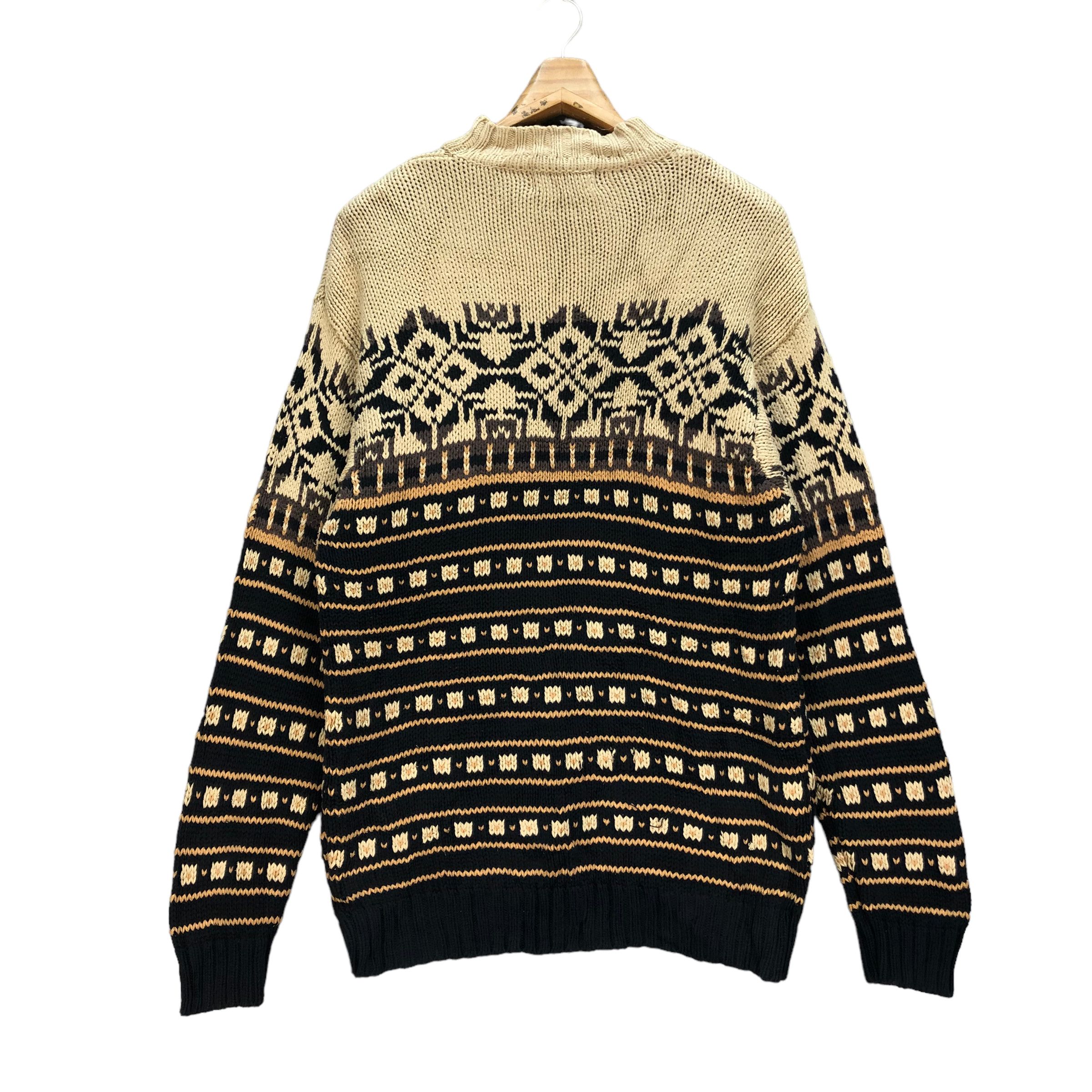 Eddie Bauer EDDIE BAUER GRAPHIC KNITTED SWEATER #7246-121 Size US M / EU 48-50 / 2 - 8 Thumbnail