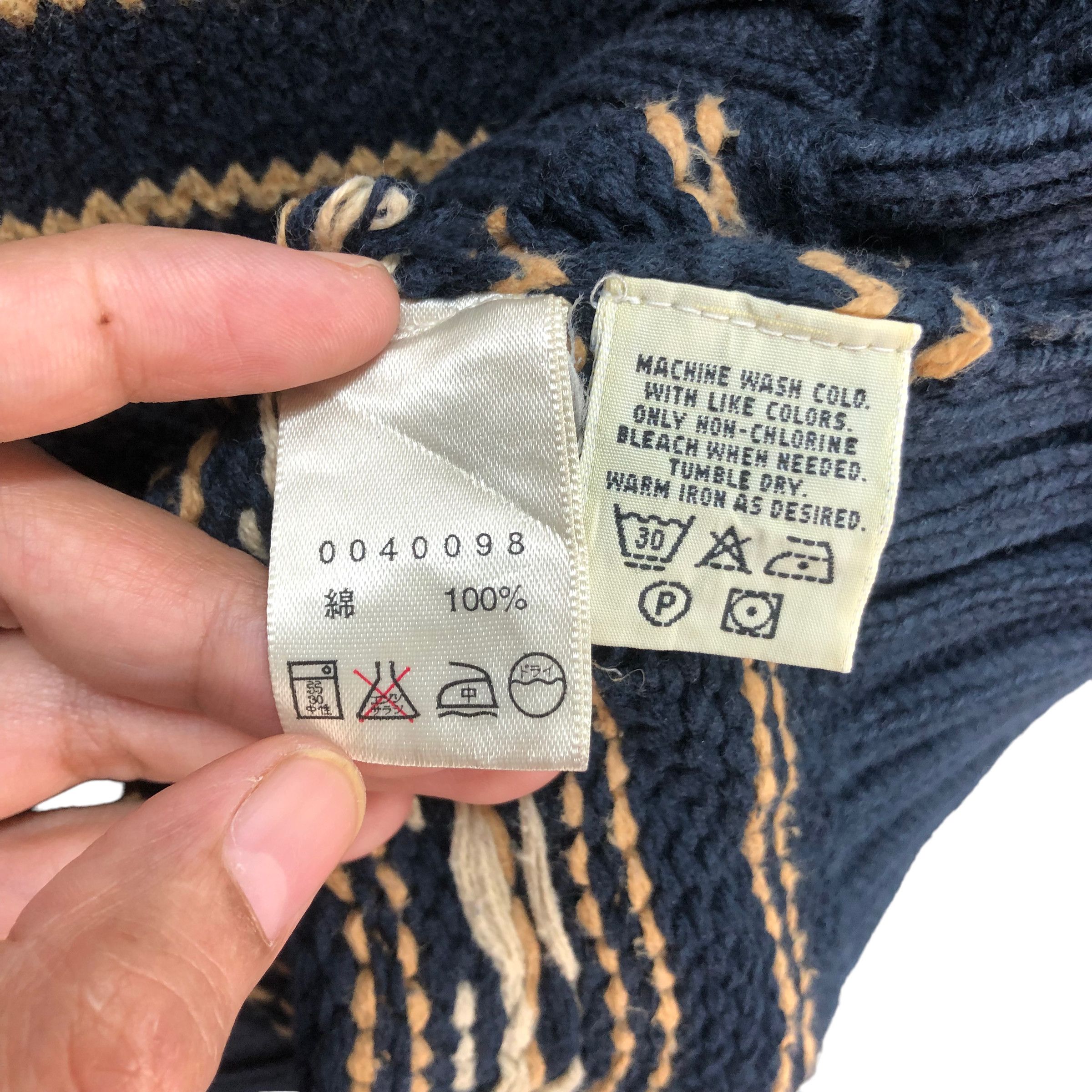 Eddie Bauer EDDIE BAUER GRAPHIC KNITTED SWEATER #7246-121 Size US M / EU 48-50 / 2 - 7 Thumbnail