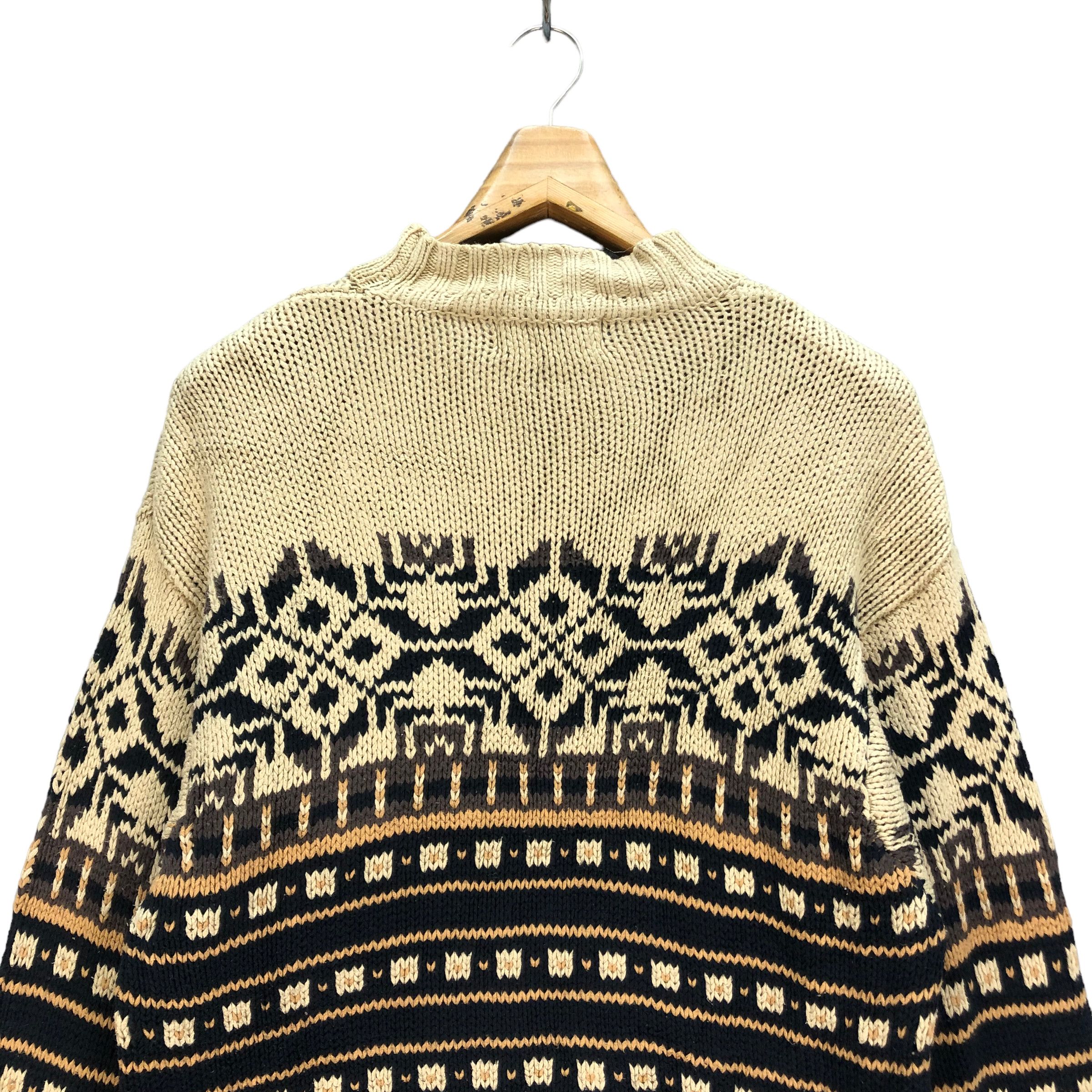 Eddie Bauer EDDIE BAUER GRAPHIC KNITTED SWEATER #7246-121 Size US M / EU 48-50 / 2 - 9 Thumbnail